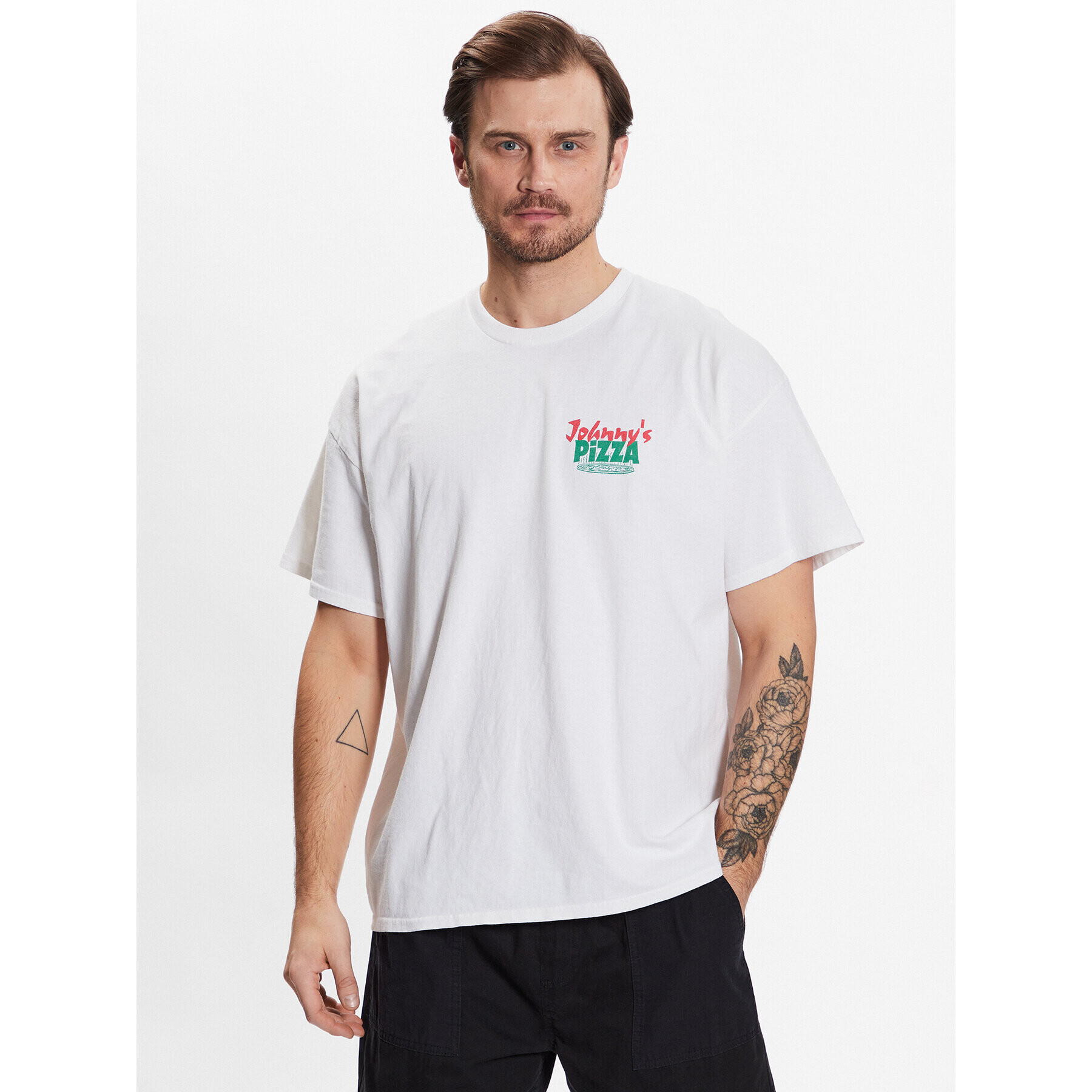 BDG Urban Outfitters Póló 76390210 Fehér Regular Fit - Pepit.hu