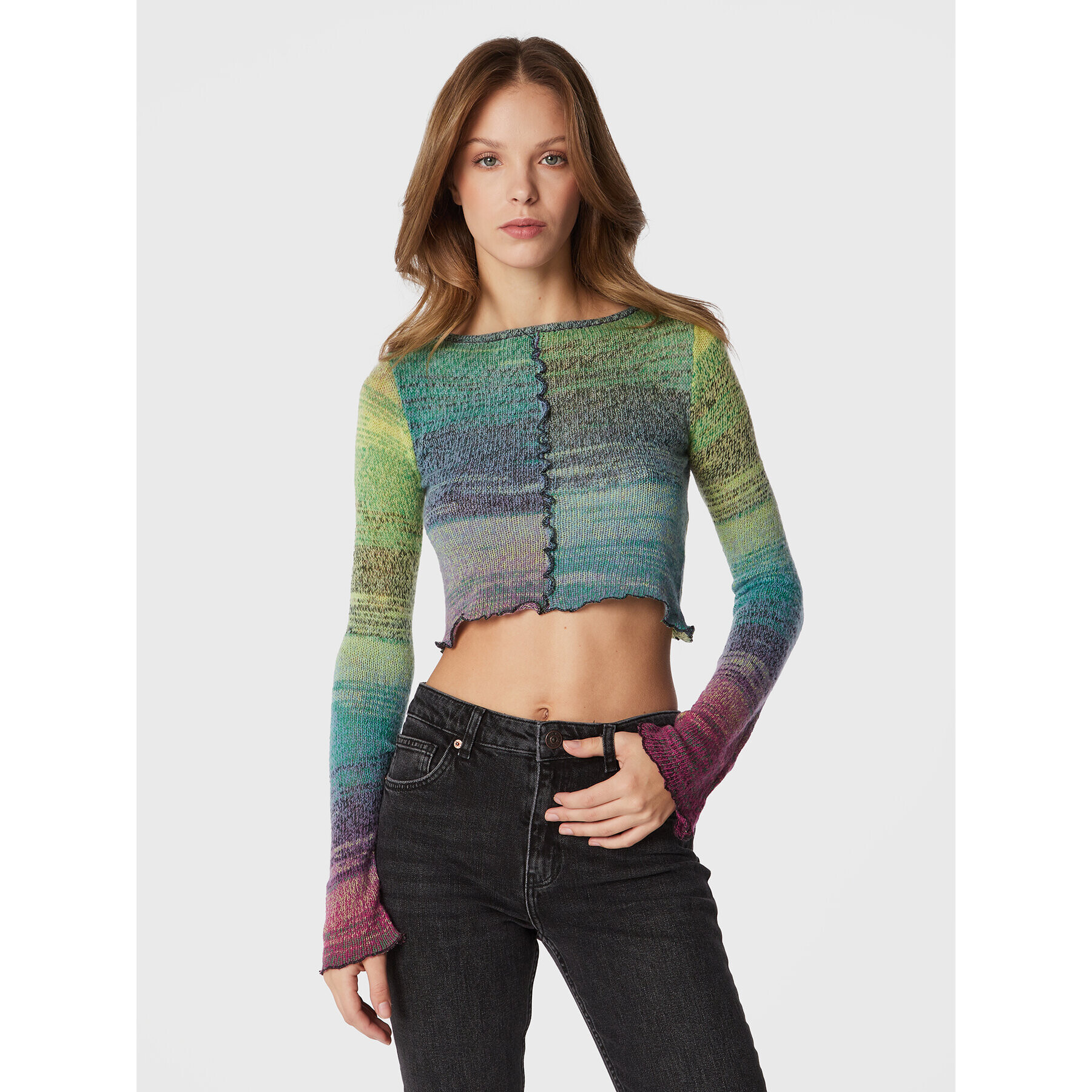 BDG Urban Outfitters Sweater 75438648 Színes Regular Fit - Pepit.hu