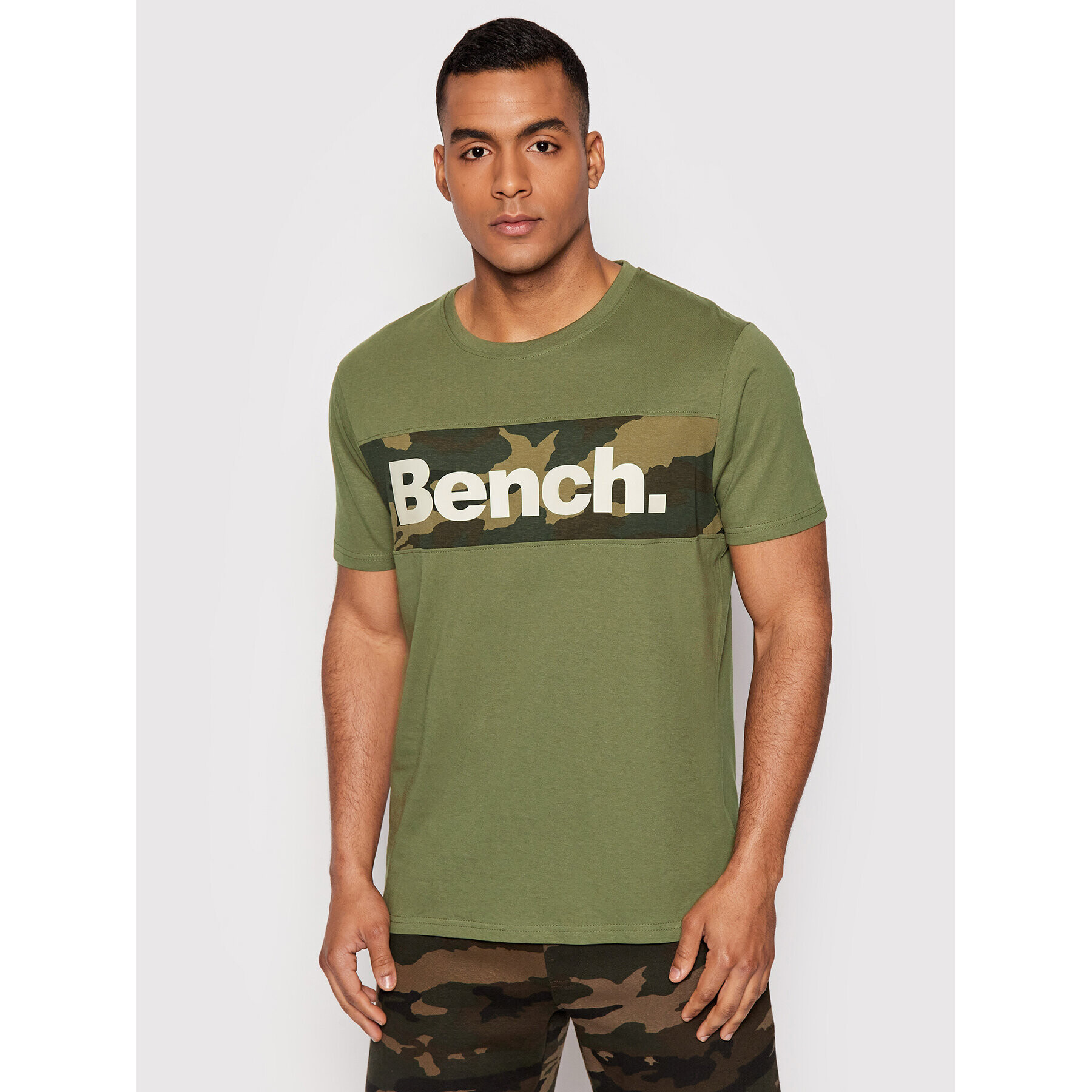 Bench Póló Sendak 120763 Zöld Regular Fit - Pepit.hu