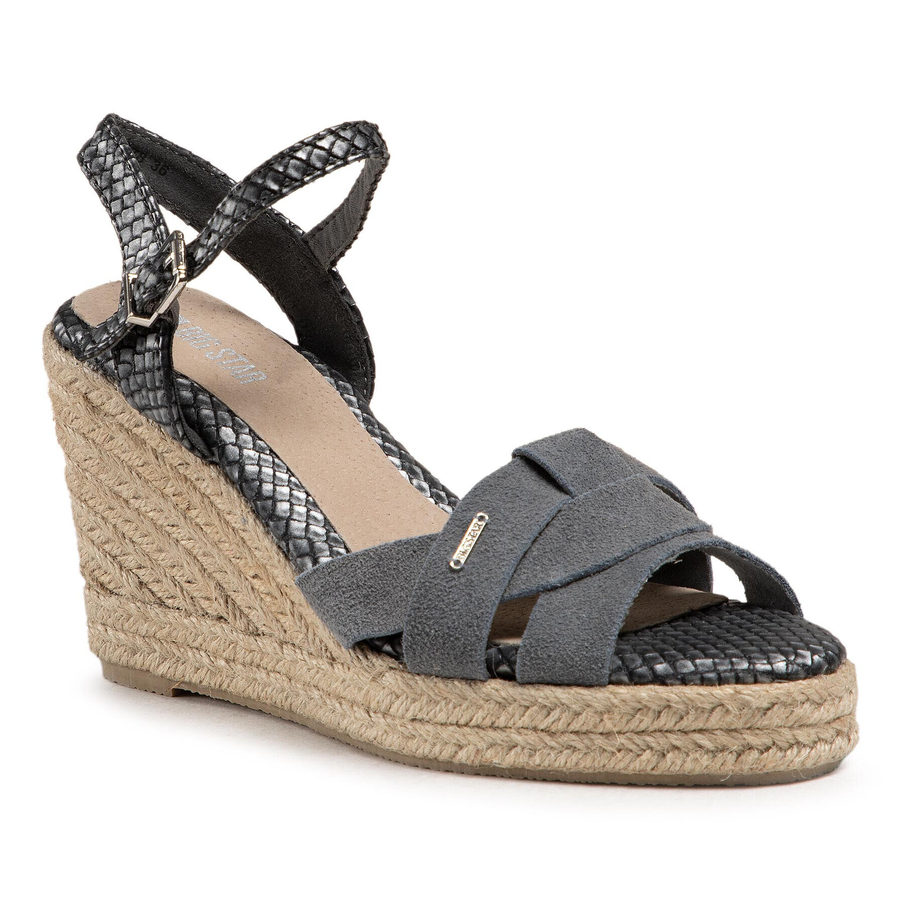 Big Star Shoes BIG STAR Espadrilles HH274378 Szürke - Pepit.hu