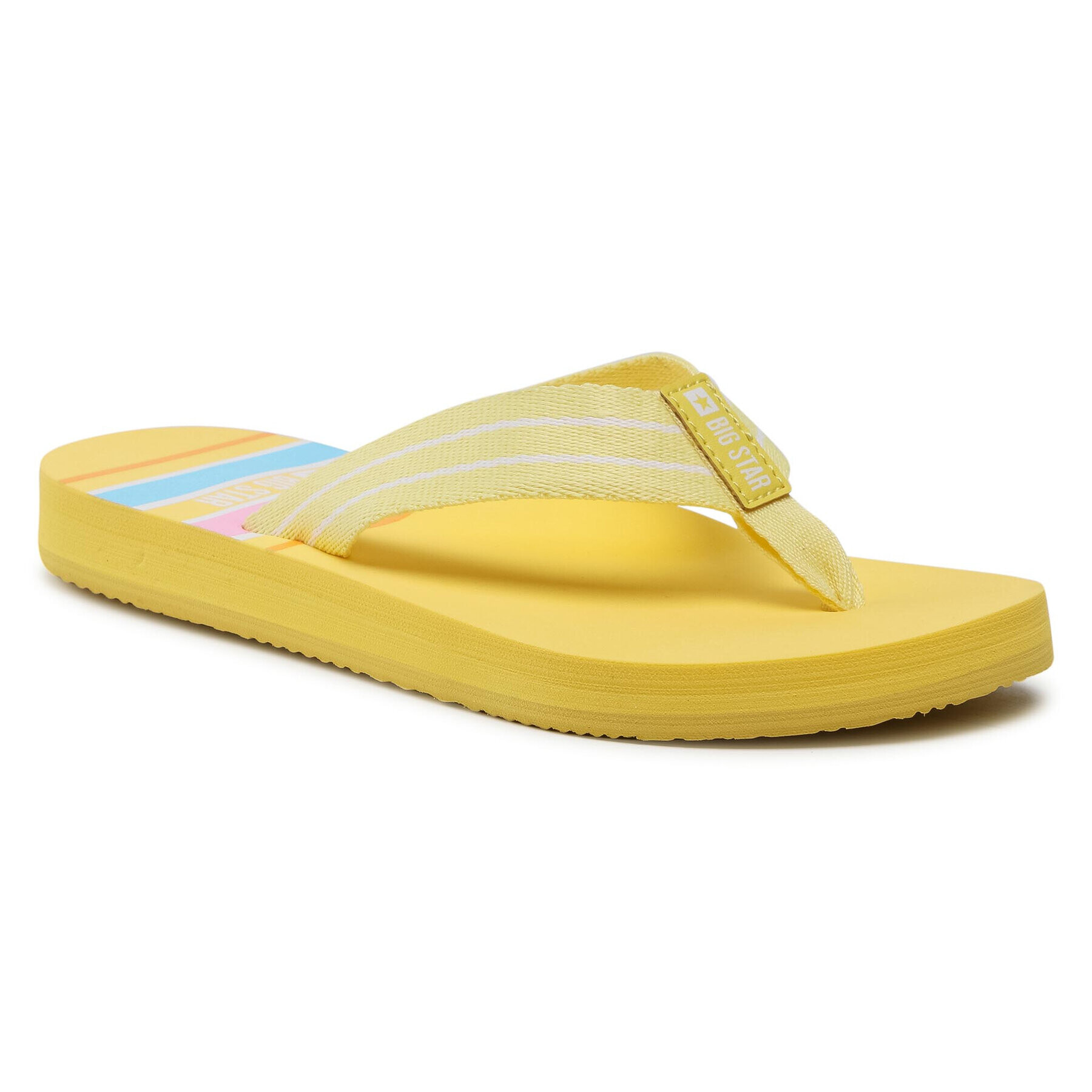 Big Star Shoes BIG STAR Flip-flops HH274A055 Sárga - Pepit.hu