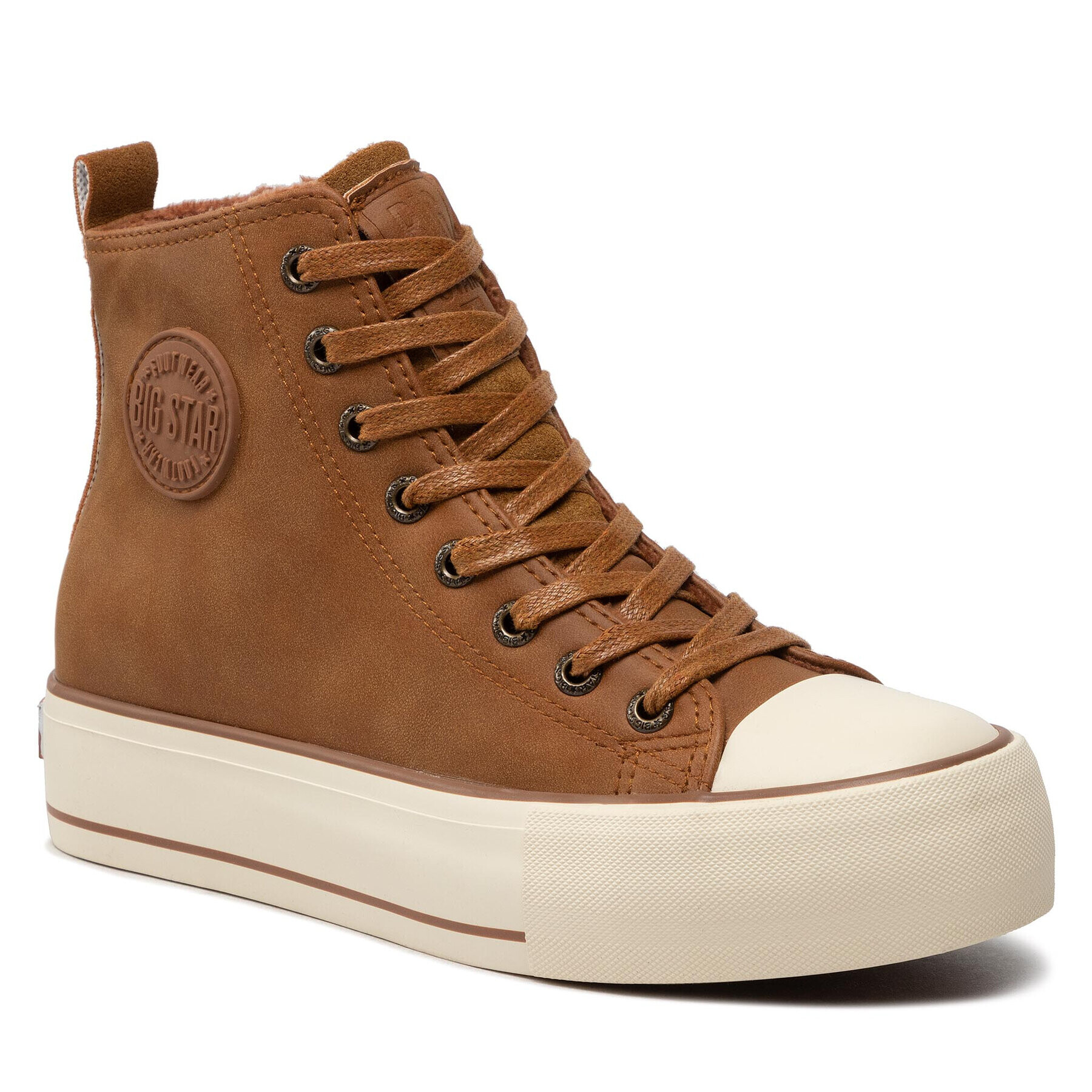 Big Star Shoes BIG STAR Tornacipő KK274171 Barna - Pepit.hu