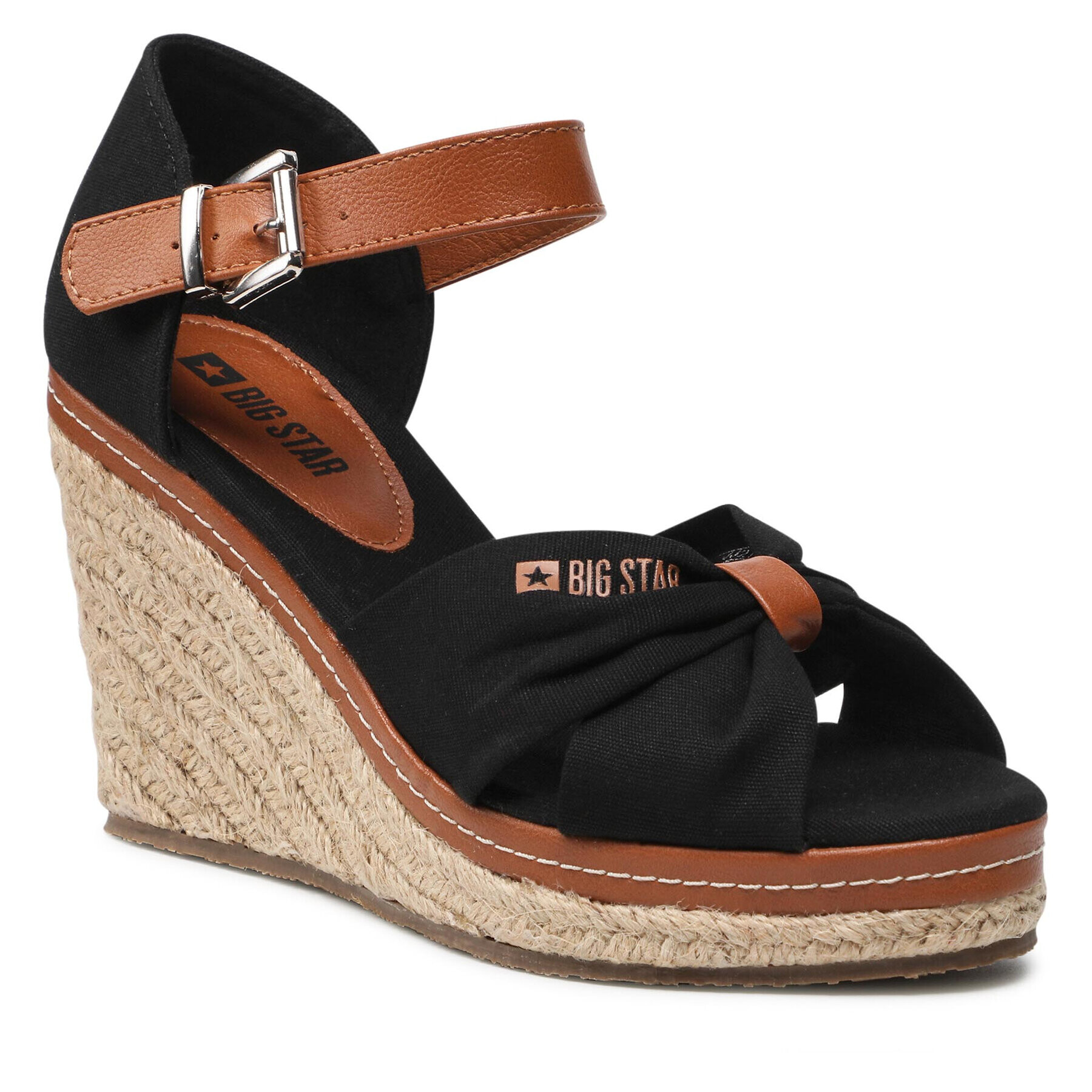 Big Star Shoes Espadrilles JJ274937 Fekete - Pepit.hu