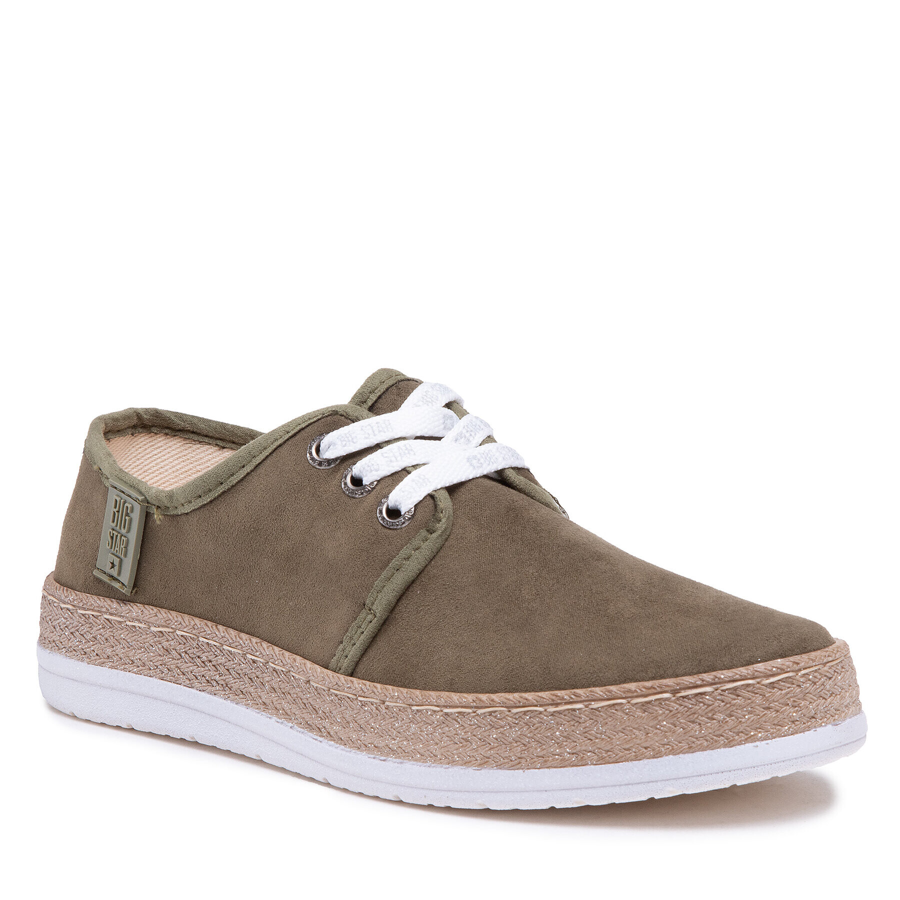 Big Star Shoes Félcipő KK276007 Khaki - Pepit.hu