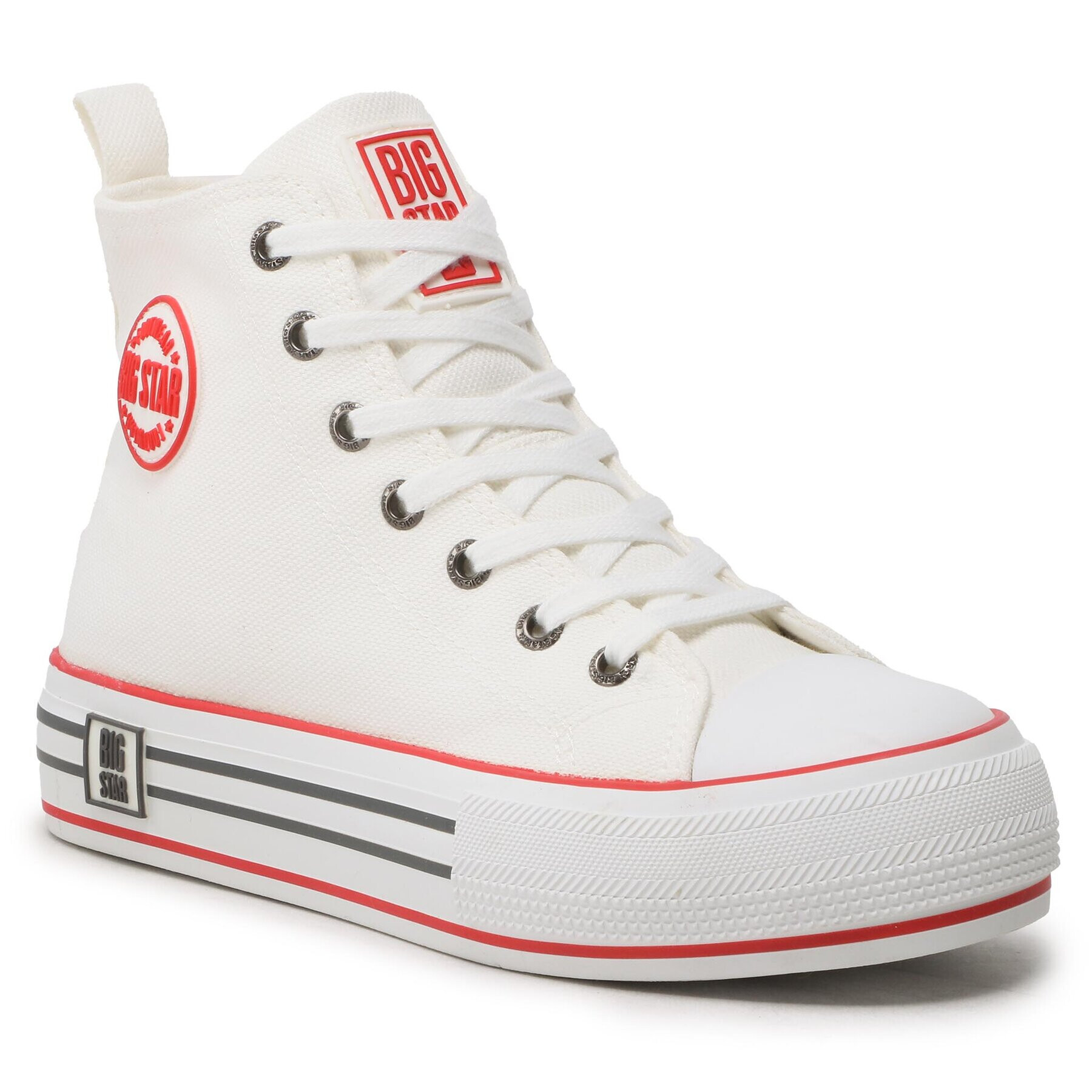 Big Star Shoes Tornacipő LL274185 Fehér - Pepit.hu