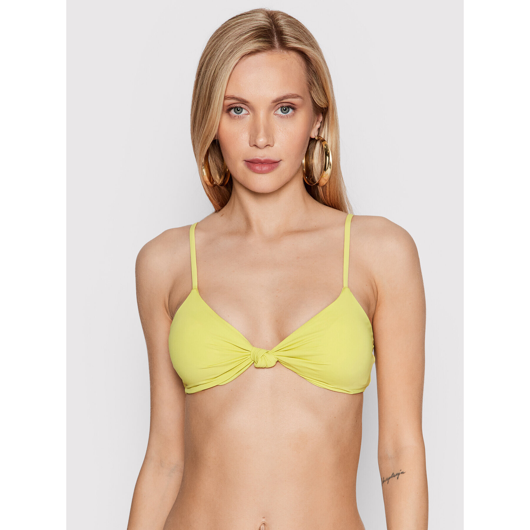 Billabong Bikini felső S.S Knotted Trilet C3ST01 BIP Sárga - Pepit.hu