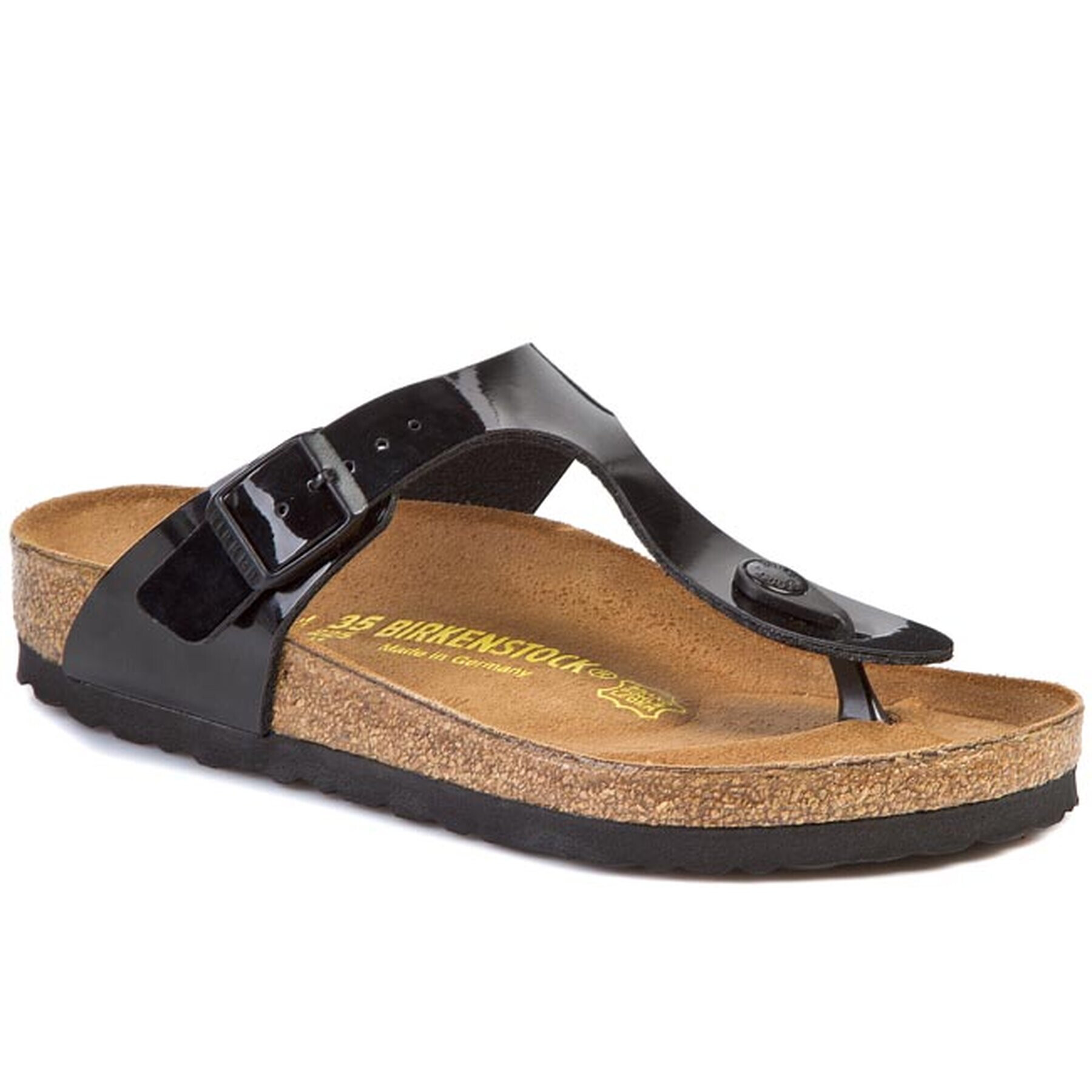 Birkenstock Flip-flops Gizeh 043661 Fekete - Pepit.hu