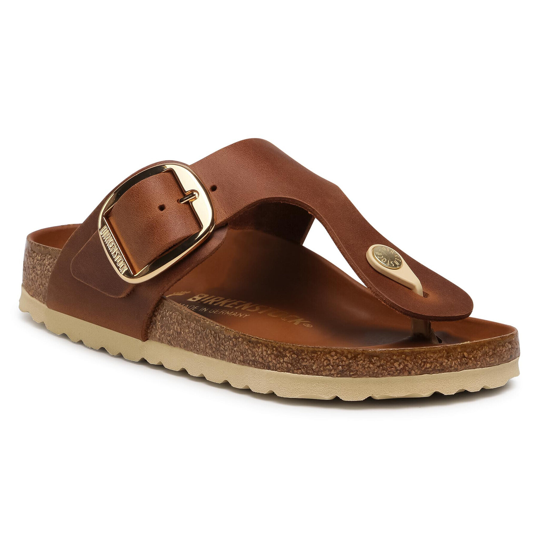 Birkenstock Flip-flops Gizeh Big Buckle 1018785 Barna - Pepit.hu