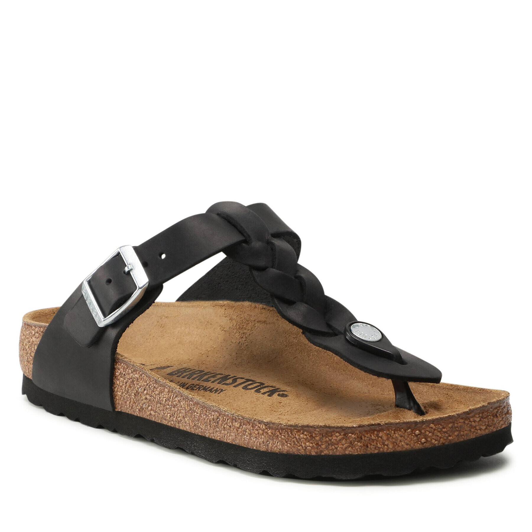 Birkenstock Flip-flops Gizeh Braided 1021360 Fekete - Pepit.hu