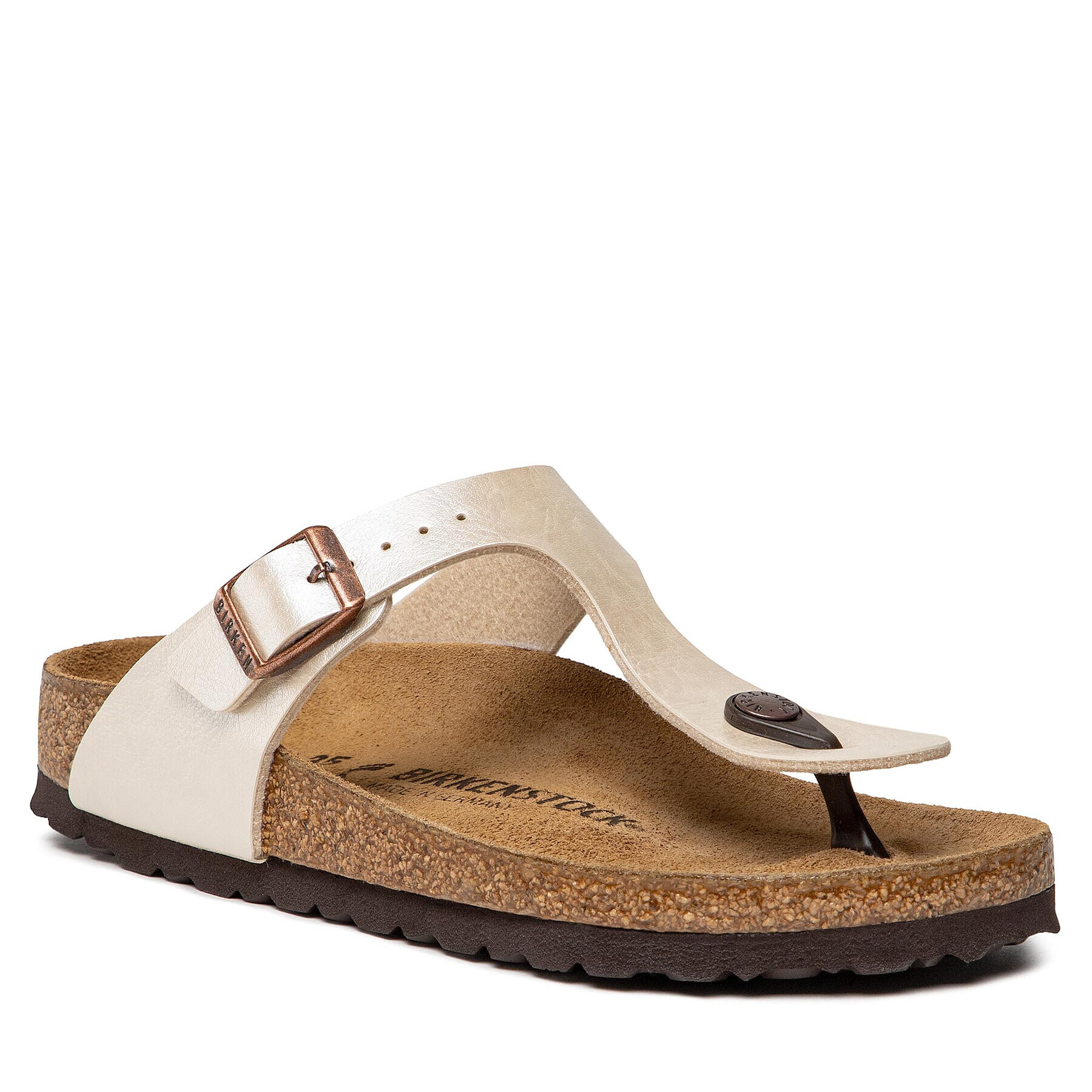 Birkenstock Flip-flops Gizeh Bs 943873 Fehér - Pepit.hu