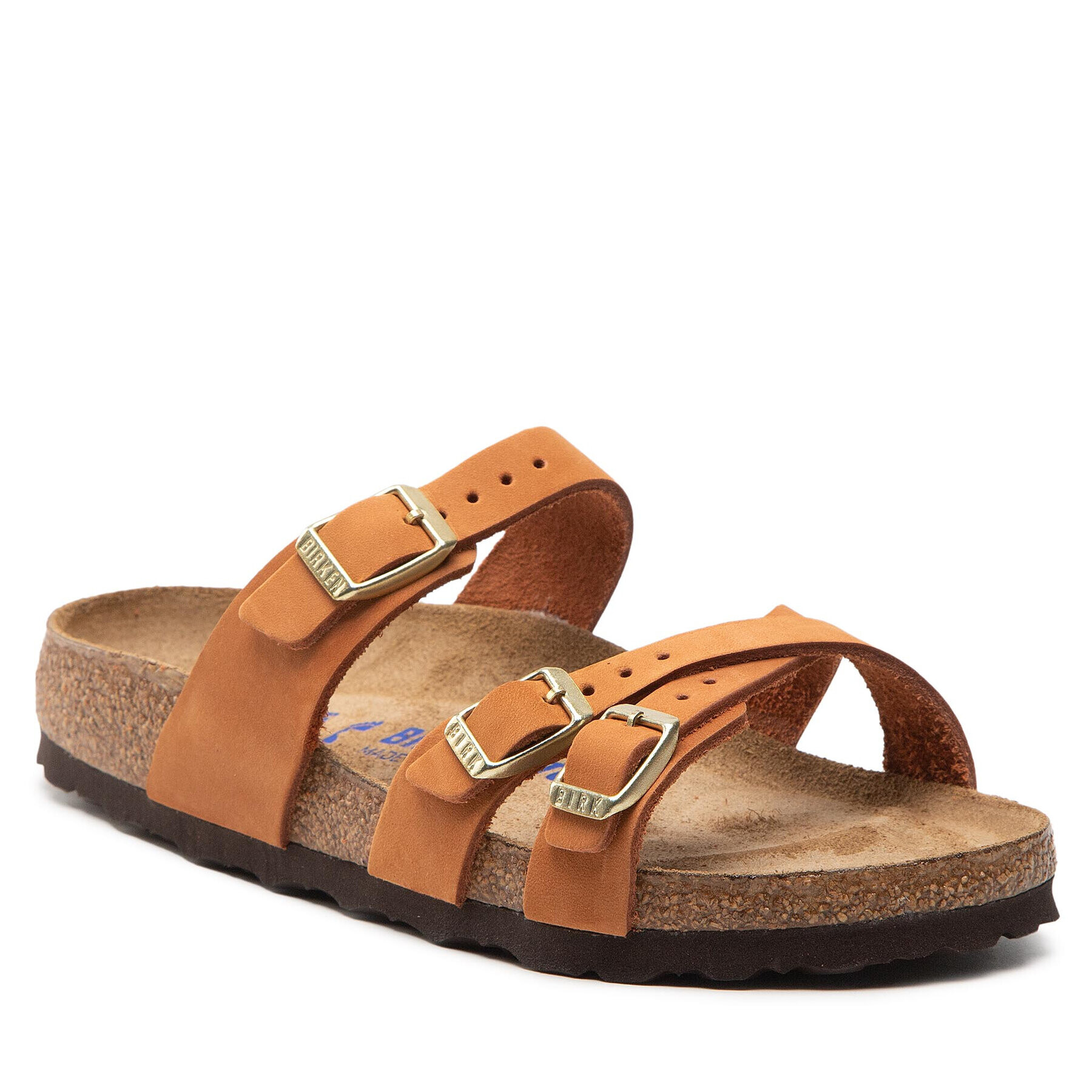 Birkenstock Papucs Franca 1021518 Barna - Pepit.hu