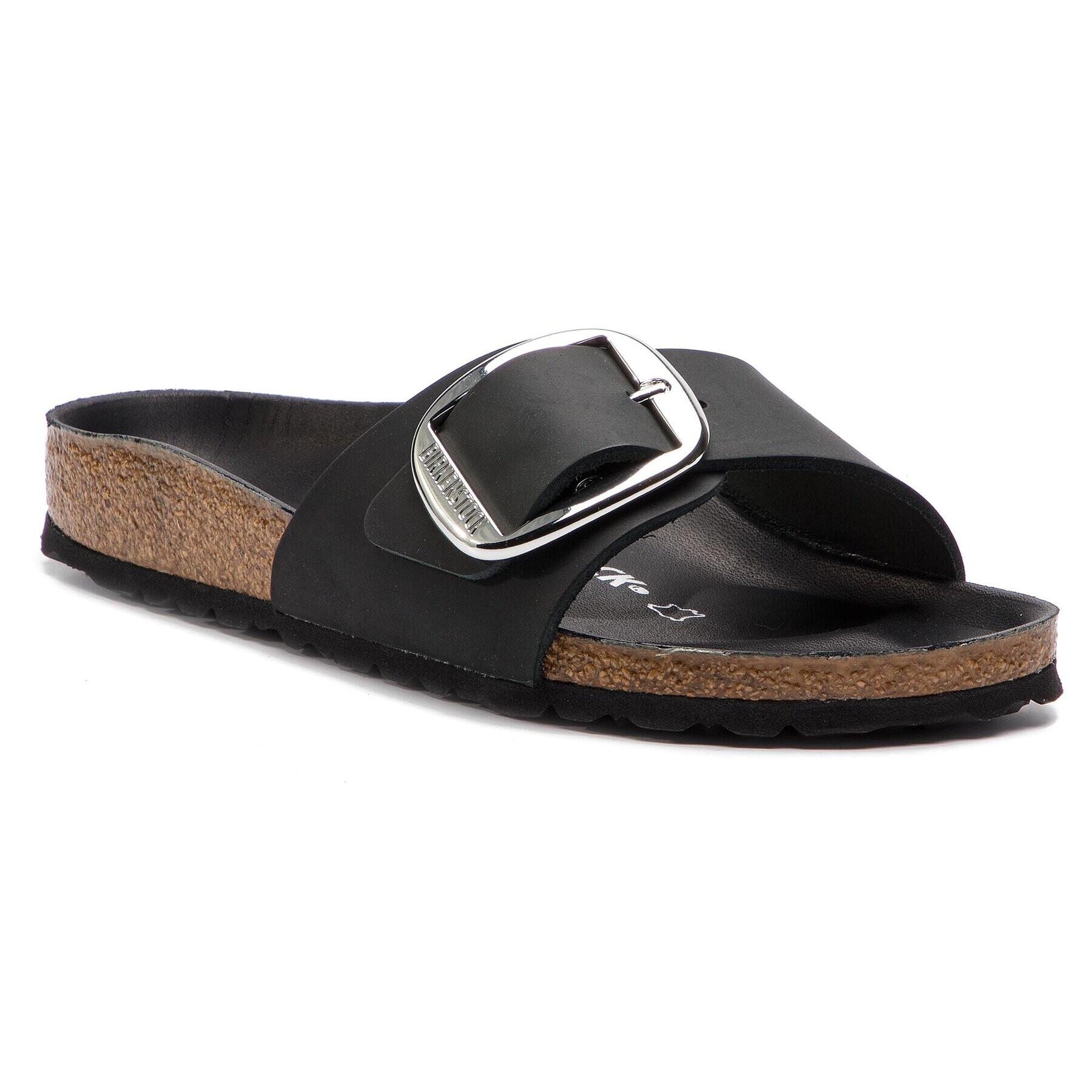 Birkenstock Papucs Madrid Big Buckle 1006523 Fekete - Pepit.hu