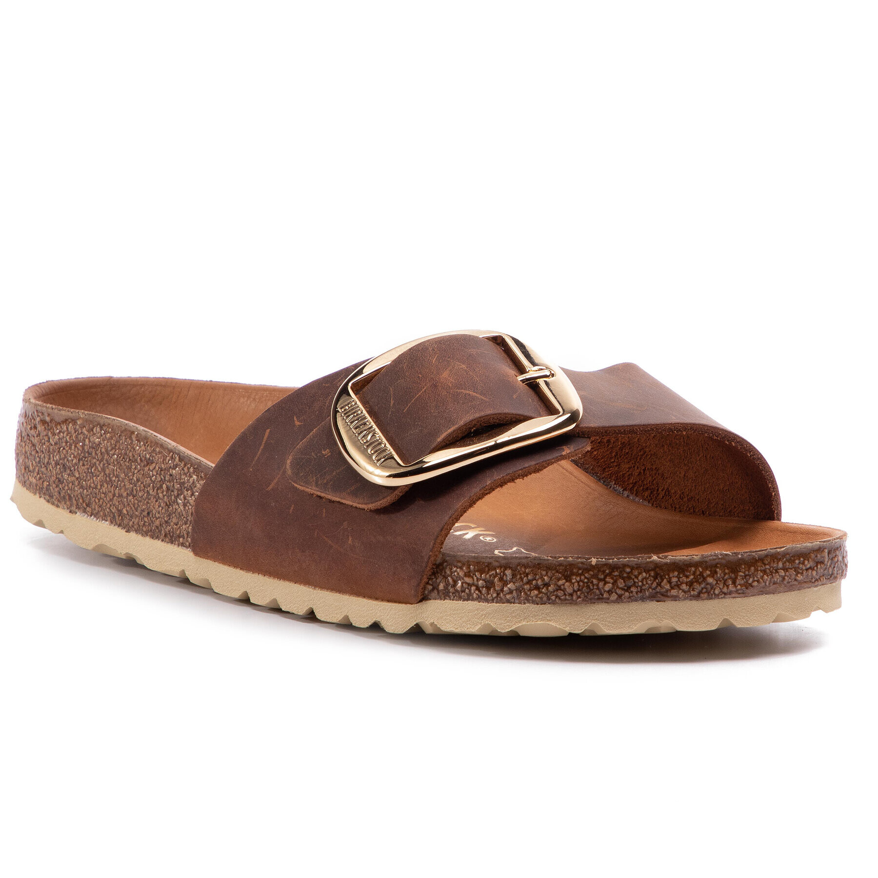 Birkenstock Papucs Madrid Big Buckle 1006525 Barna - Pepit.hu