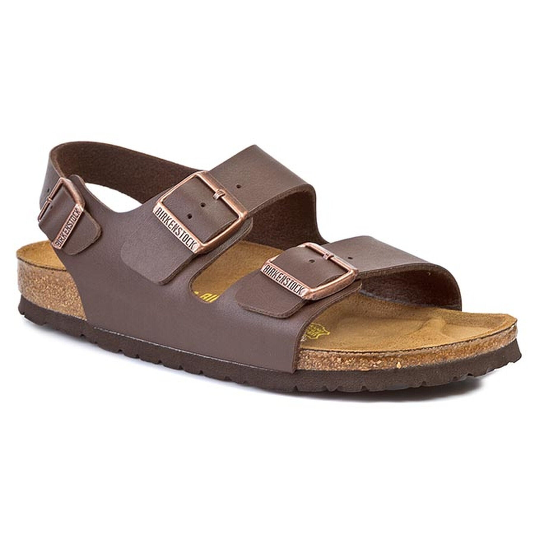 Birkenstock Szandál Milano 034703 Barna - Pepit.hu