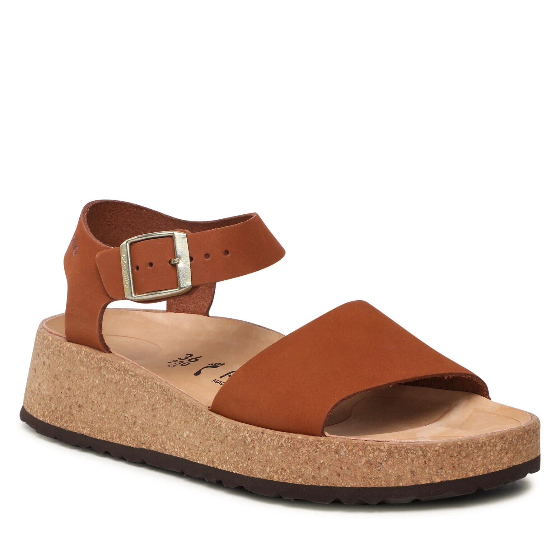 Birkenstock Szandál Glenda 1020042 Barna - Pepit.hu