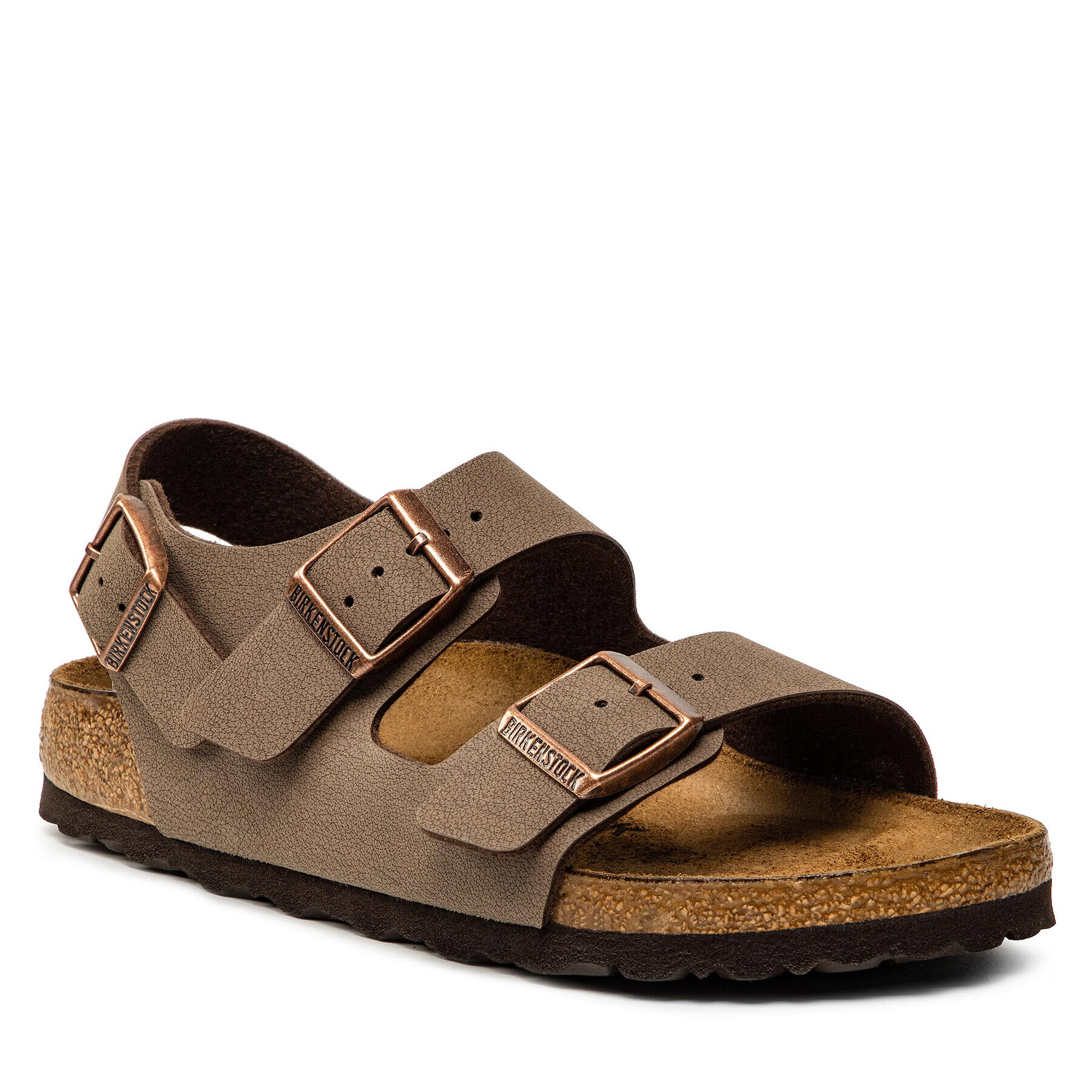 Birkenstock Szandál Milano Bs 0634503 Barna - Pepit.hu