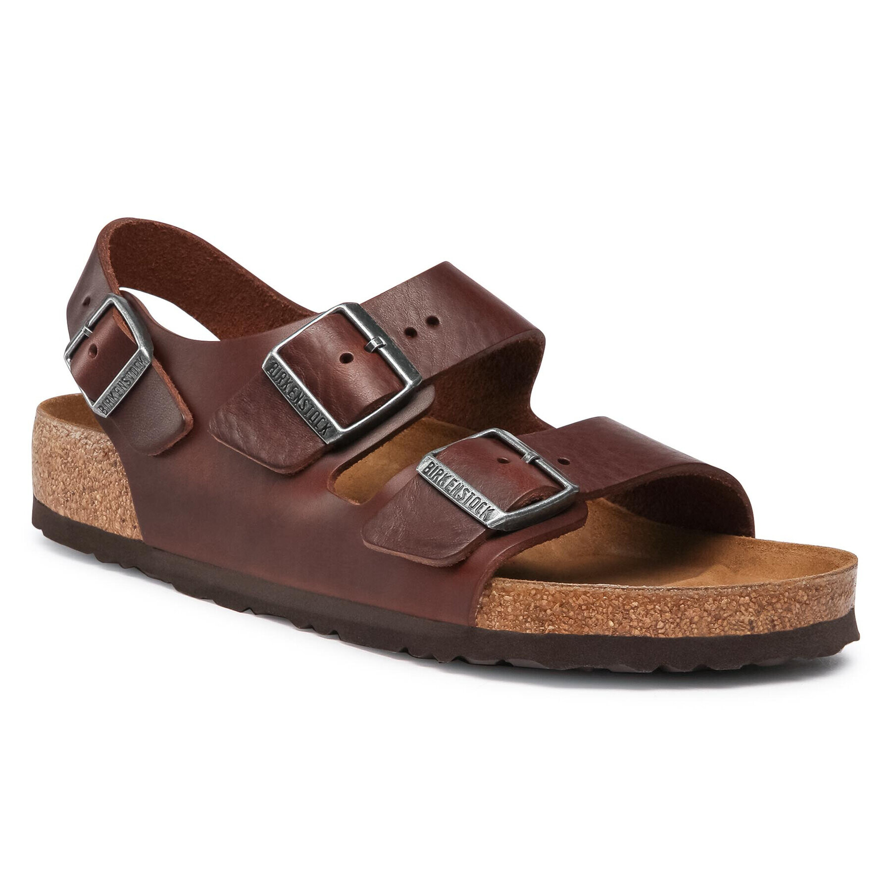 Birkenstock Szandál Milano Bs 1018691 Barna - Pepit.hu