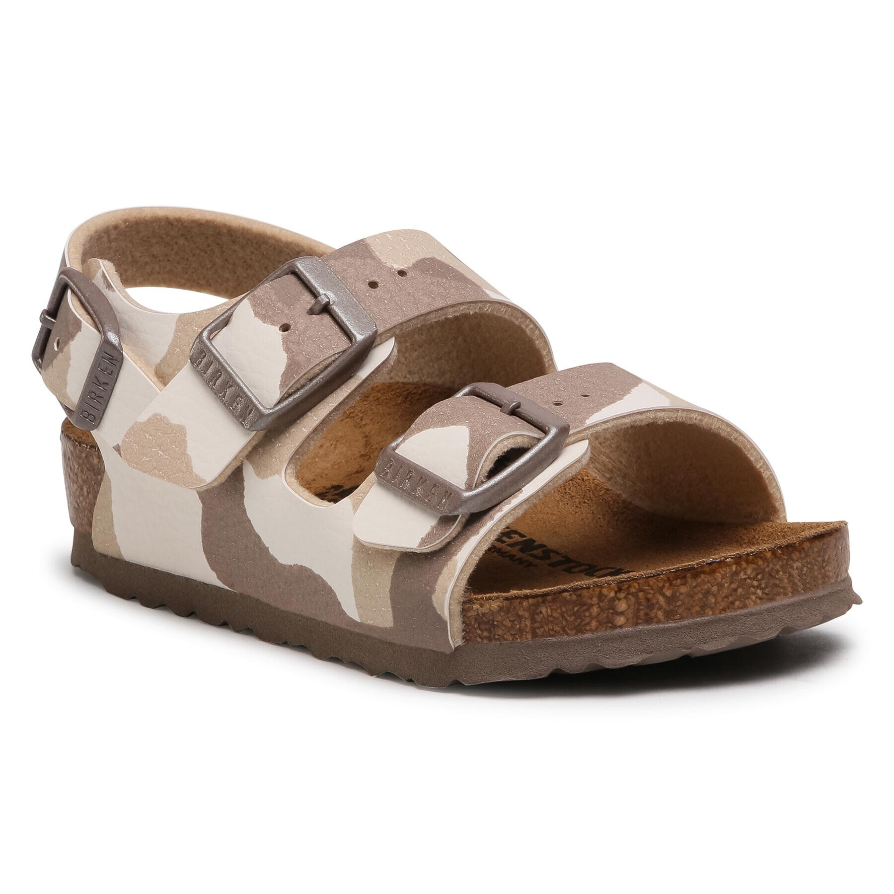 Birkenstock Szandál Milano Kinder 1019034 Barna - Pepit.hu