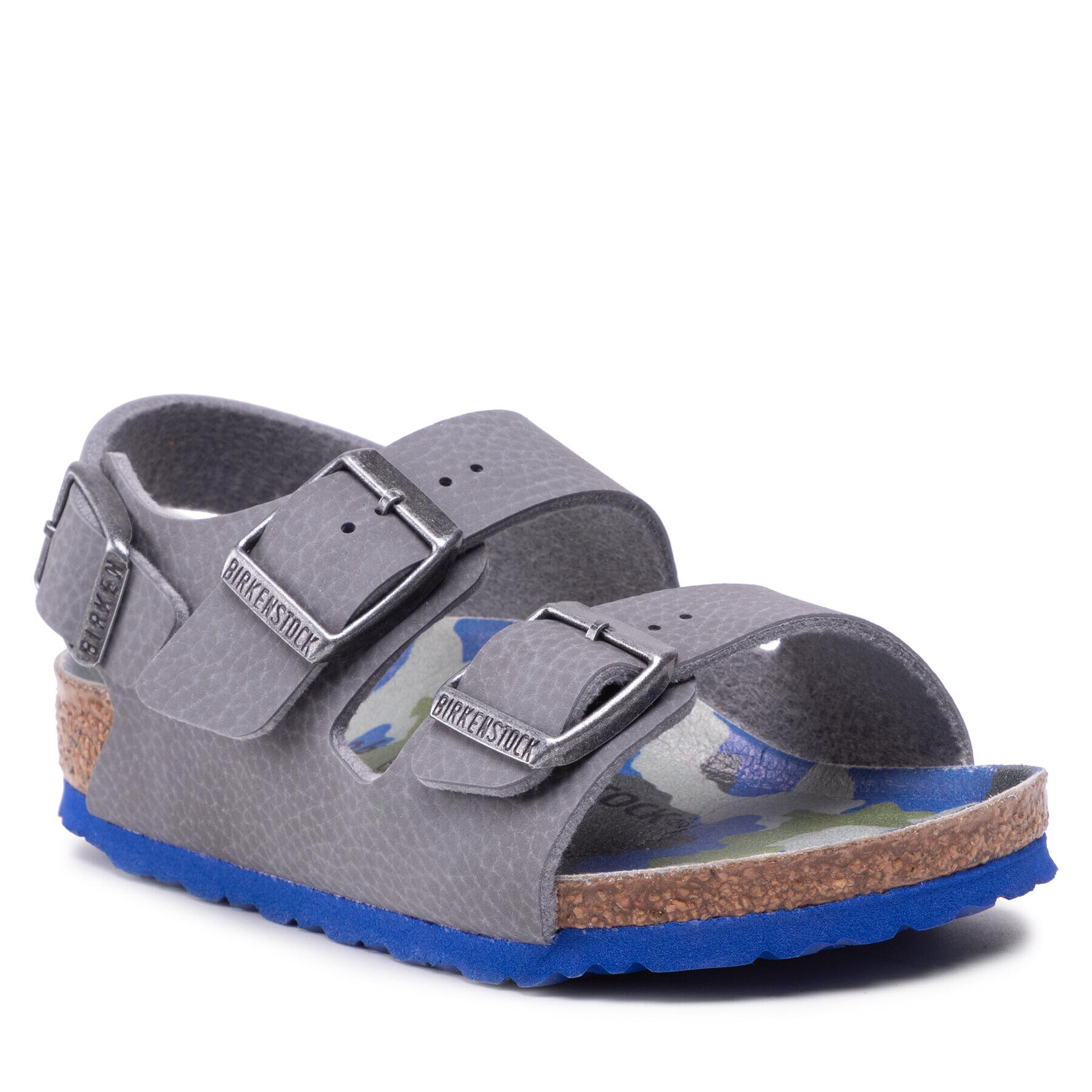 Birkenstock Szandál Milano Kinder 1022532 Szürke - Pepit.hu