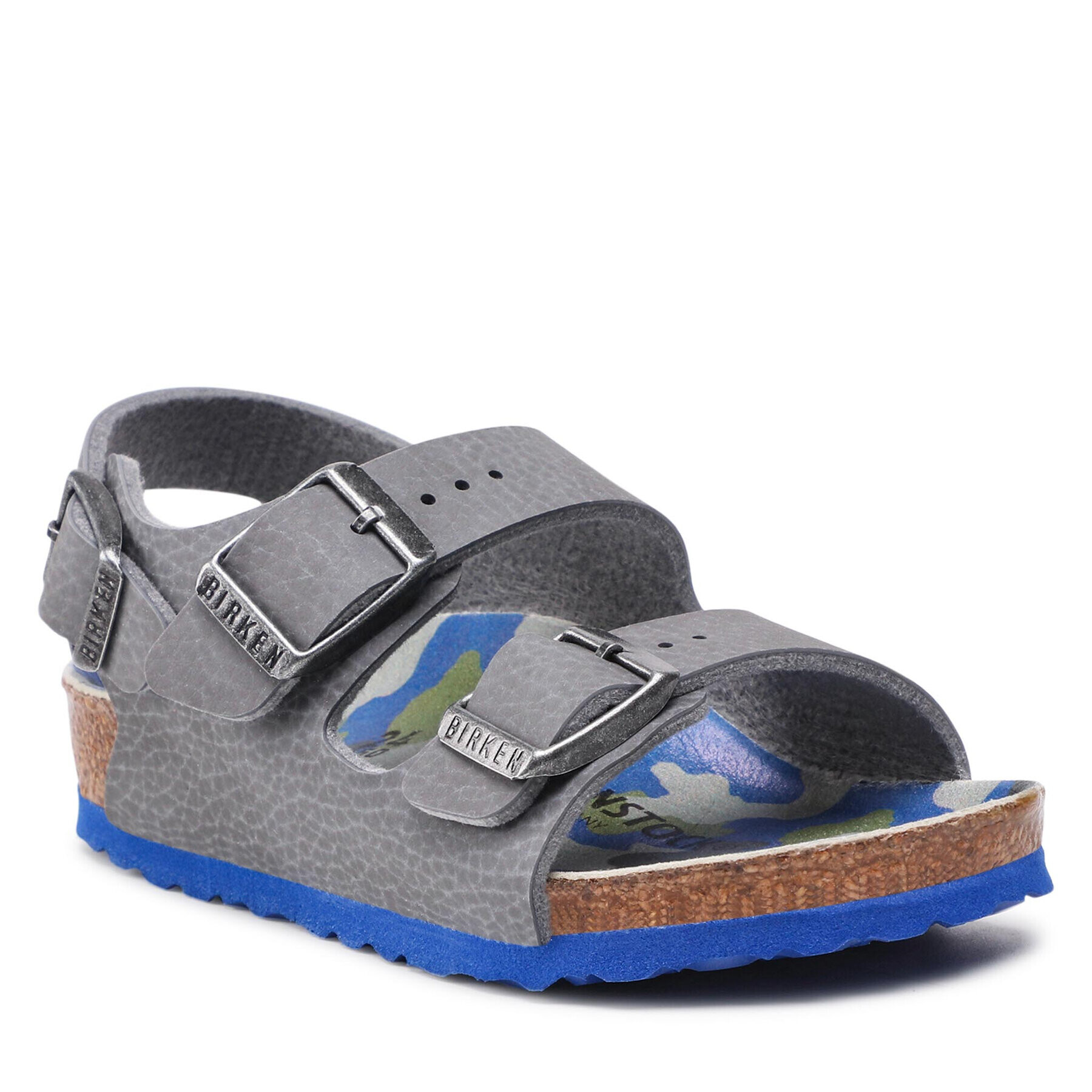 Birkenstock Szandál Milano Kinder 1022591 Szürke - Pepit.hu