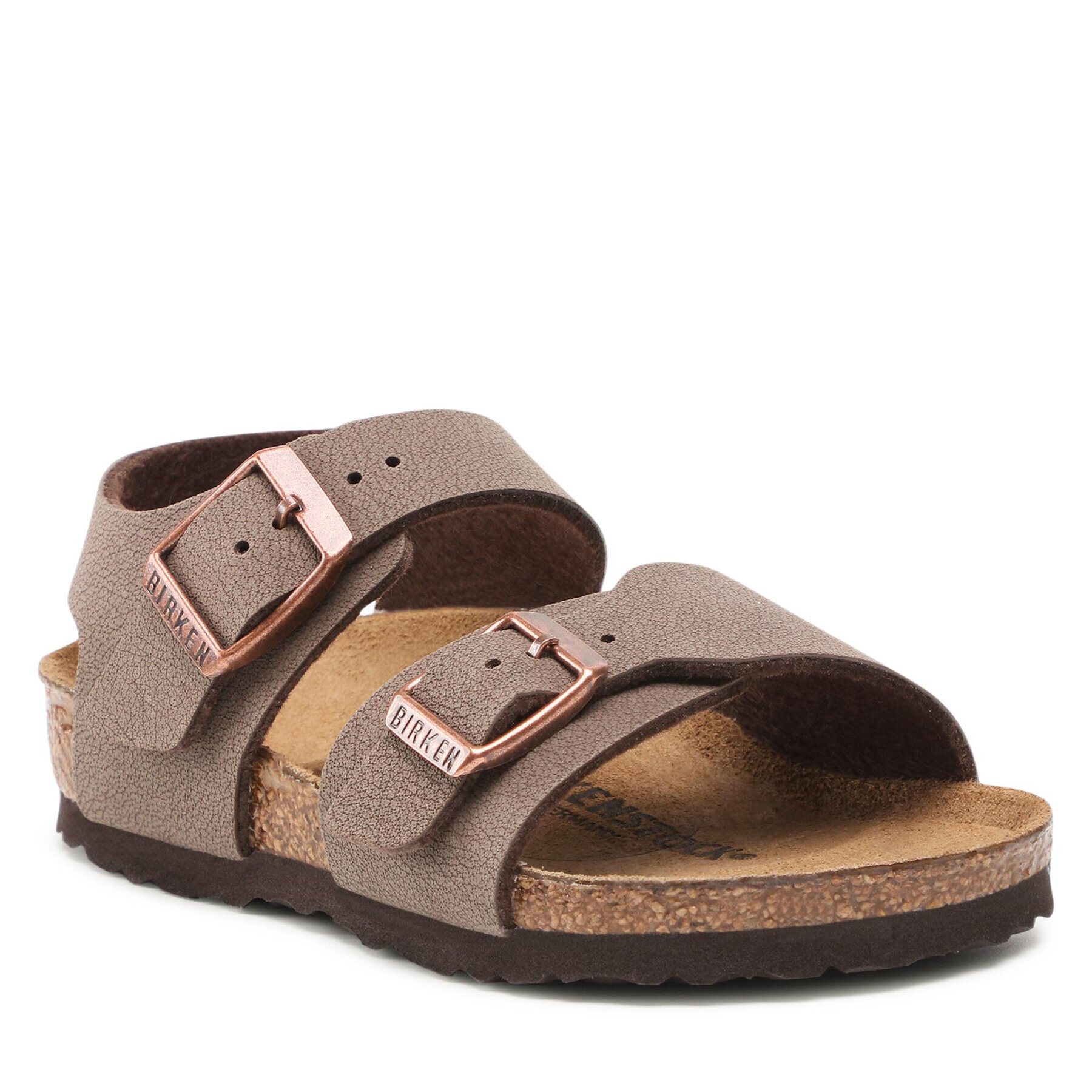 Birkenstock Szandál New York Kids Bs 87781 Barna - Pepit.hu