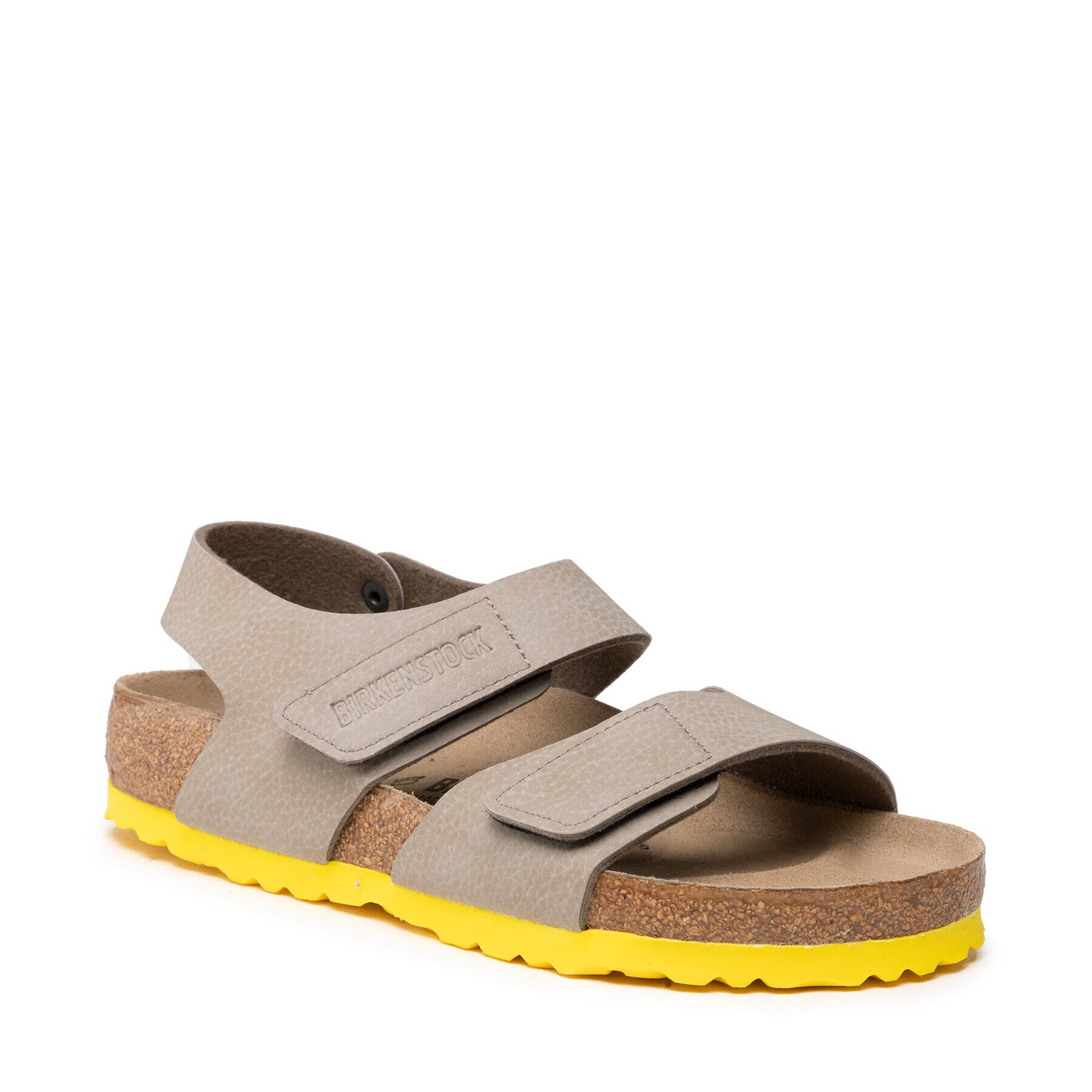 Birkenstock Szandál Palu Kids Logo Bs 1020275 Bézs - Pepit.hu