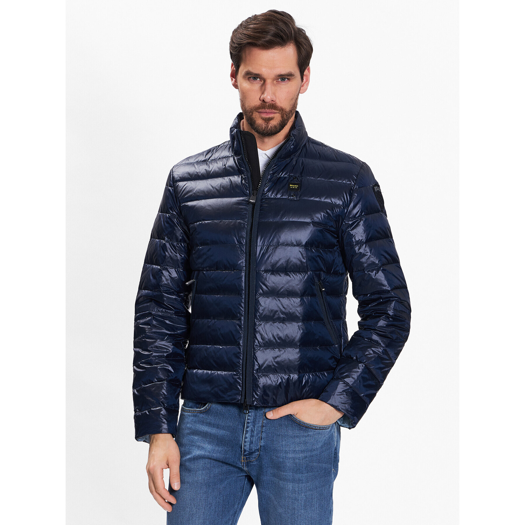 Blauer Átmeneti kabát Jackson 23SBLUC03036 Kék Regular Fit - Pepit.hu