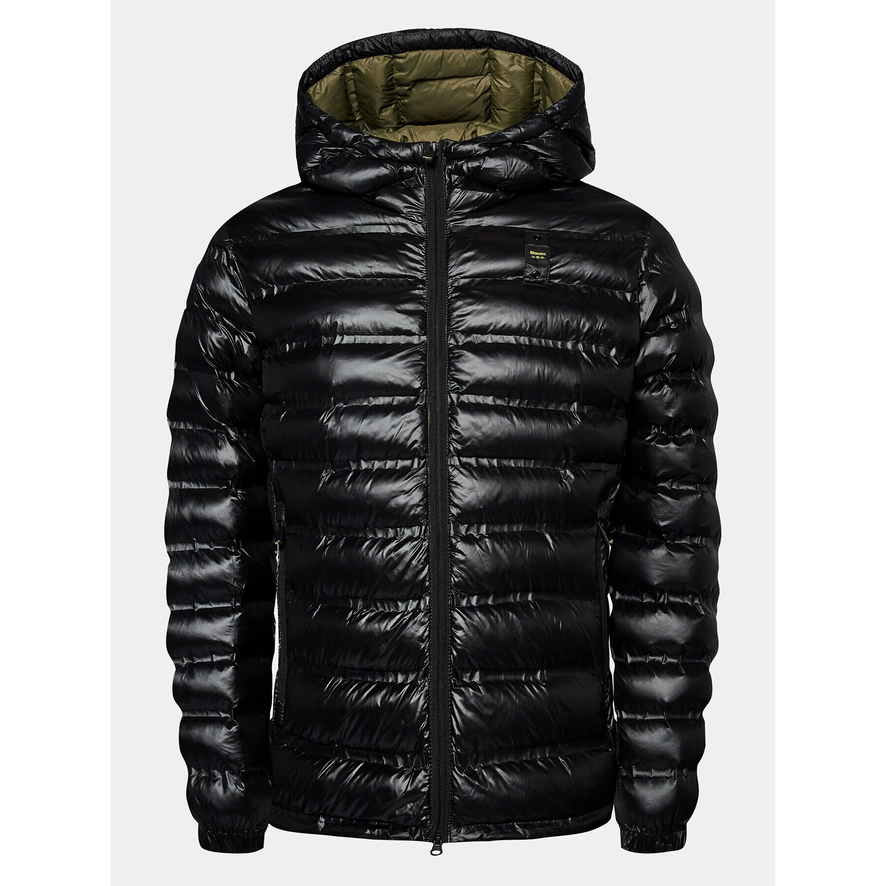 Blauer Pehelykabát 23WBLUC02079 Fekete Regular Fit - Pepit.hu