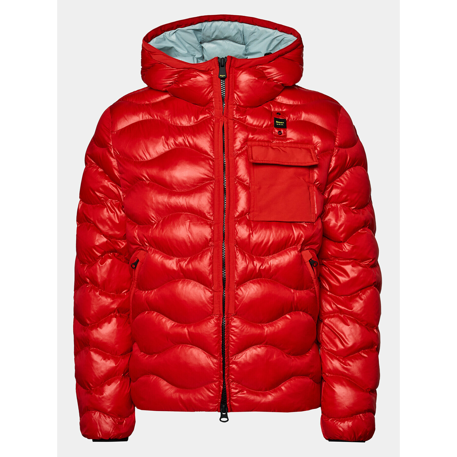 Blauer Pehelykabát 23WBLUC02084 Piros Regular Fit - Pepit.hu