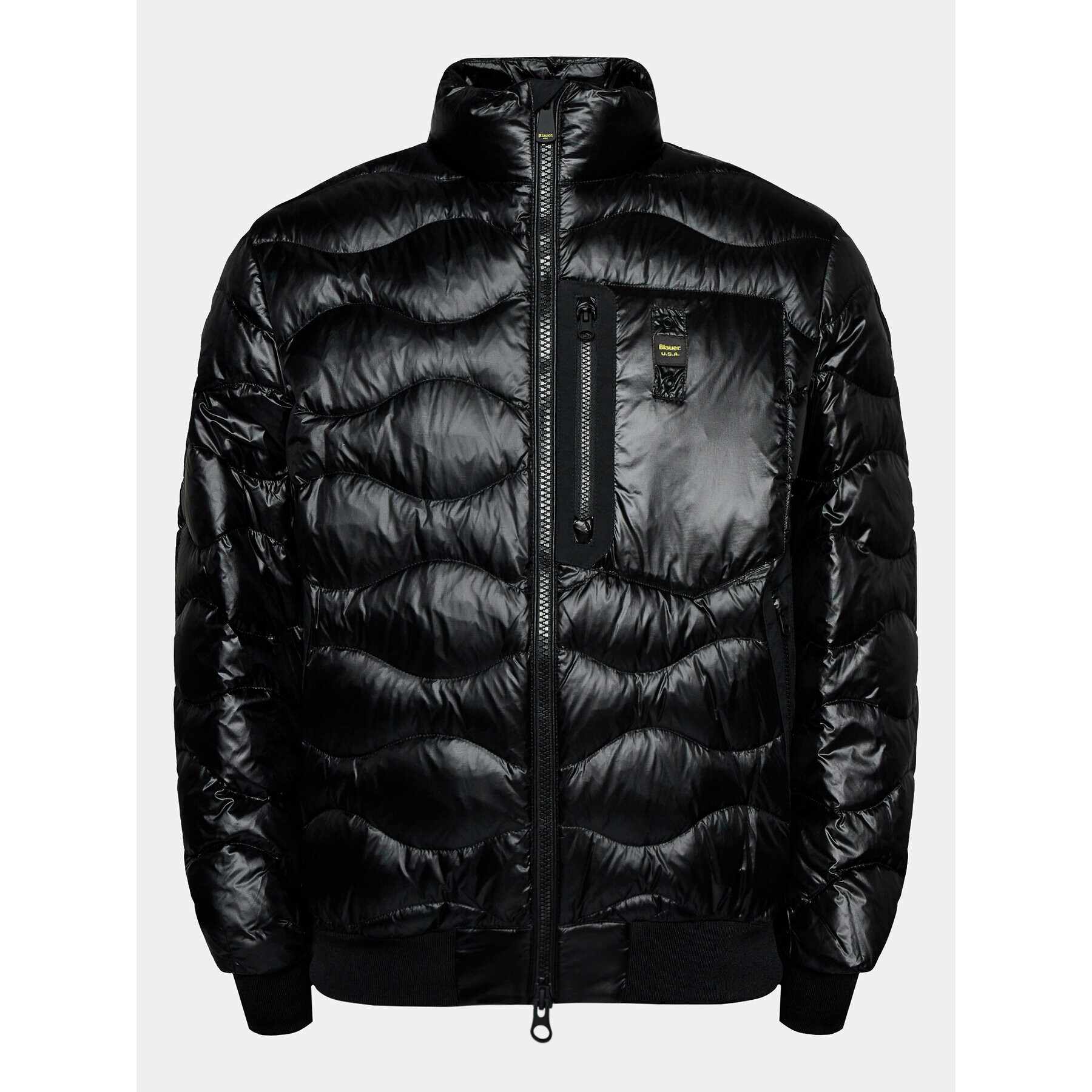 Blauer Pehelykabát 23WBLUC03004 Fekete Regular Fit - Pepit.hu