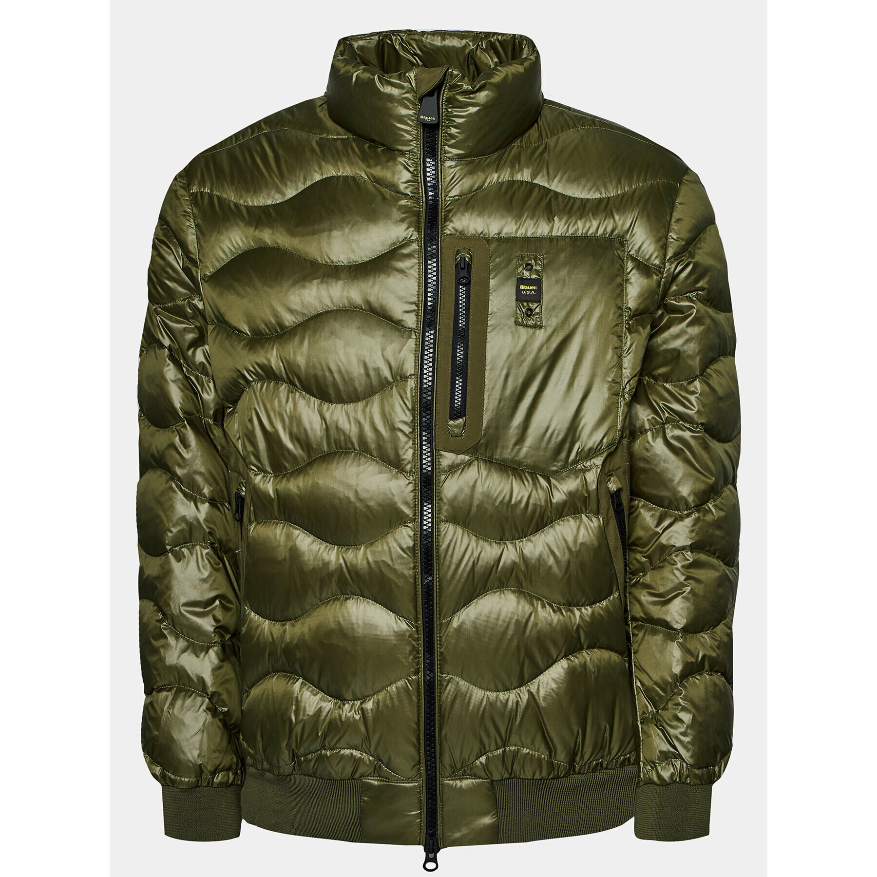 Blauer Pehelykabát 23WBLUC03004 Zöld Regular Fit - Pepit.hu