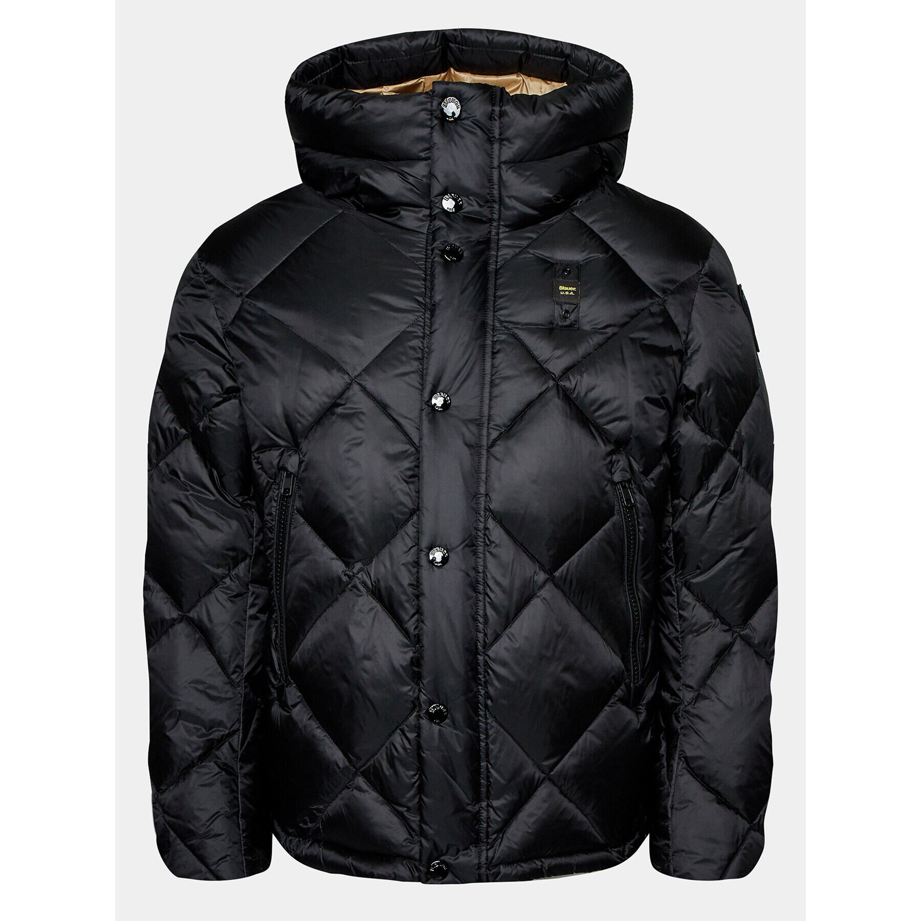 Blauer Pehelykabát 23WBLUC03115 Fekete Regular Fit - Pepit.hu