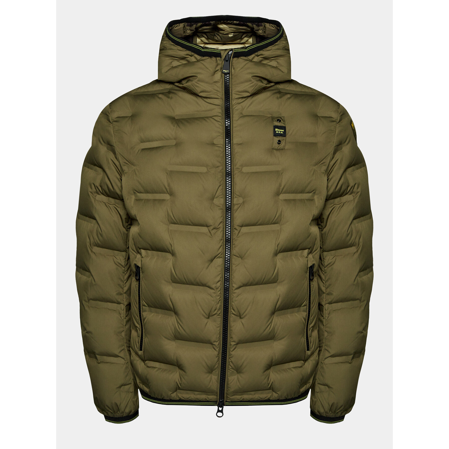 Blauer Pehelykabát 23WBLUC03182 Zöld Regular Fit - Pepit.hu