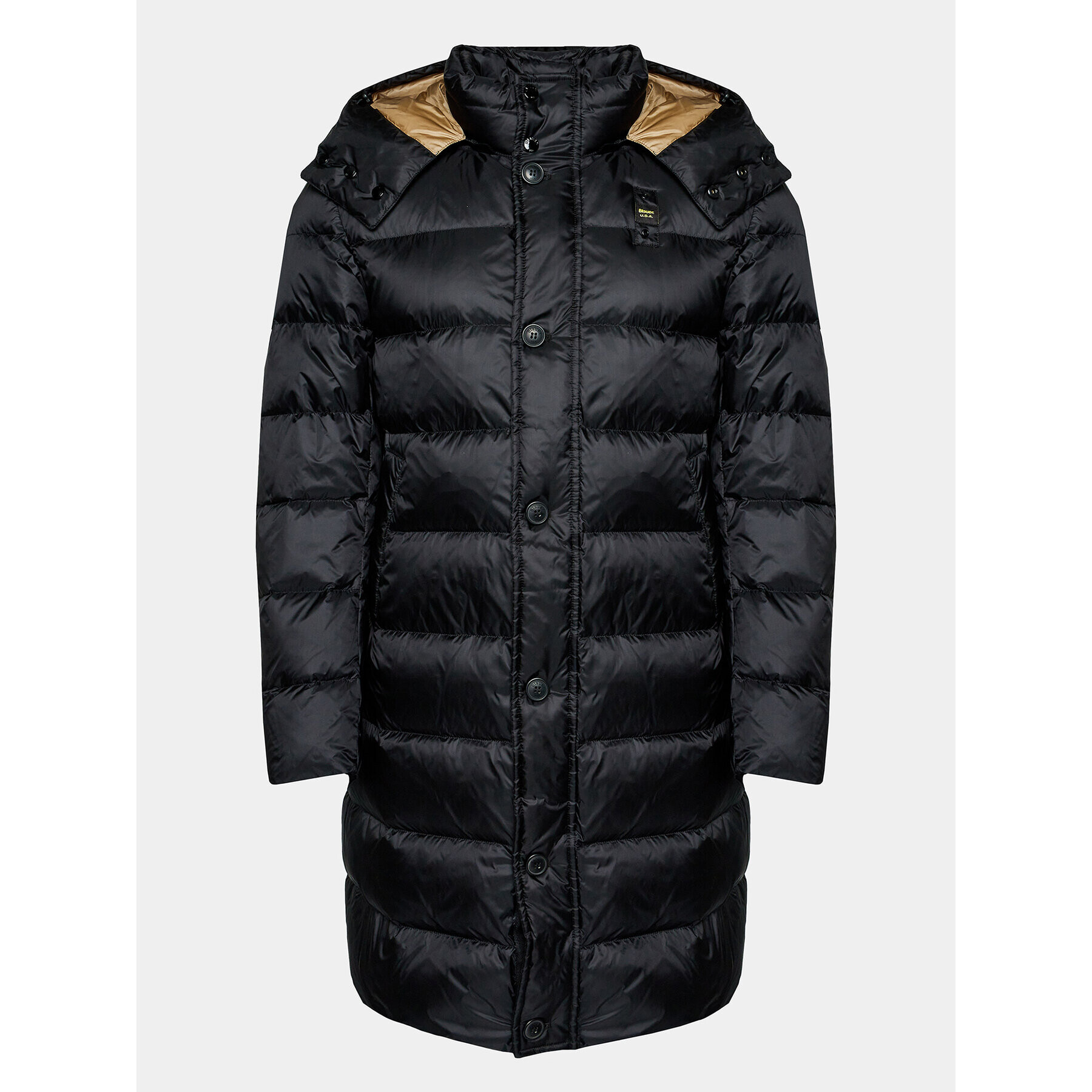 Blauer Pehelykabát 23WBLUK03077 Fekete Regular Fit - Pepit.hu