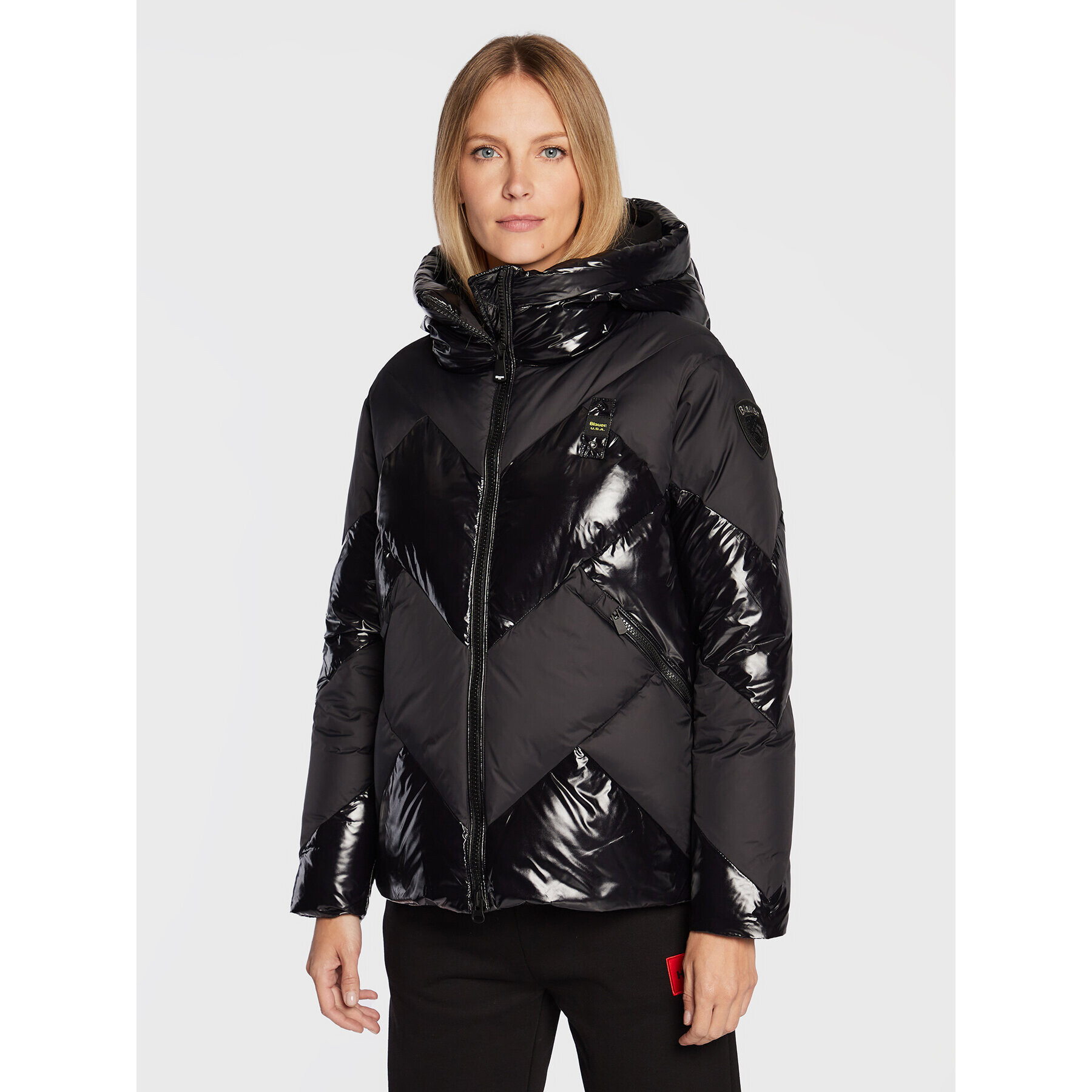 Blauer Pehelykabát Heidi BLDC03059 006358 Fekete Regular Fit - Pepit.hu