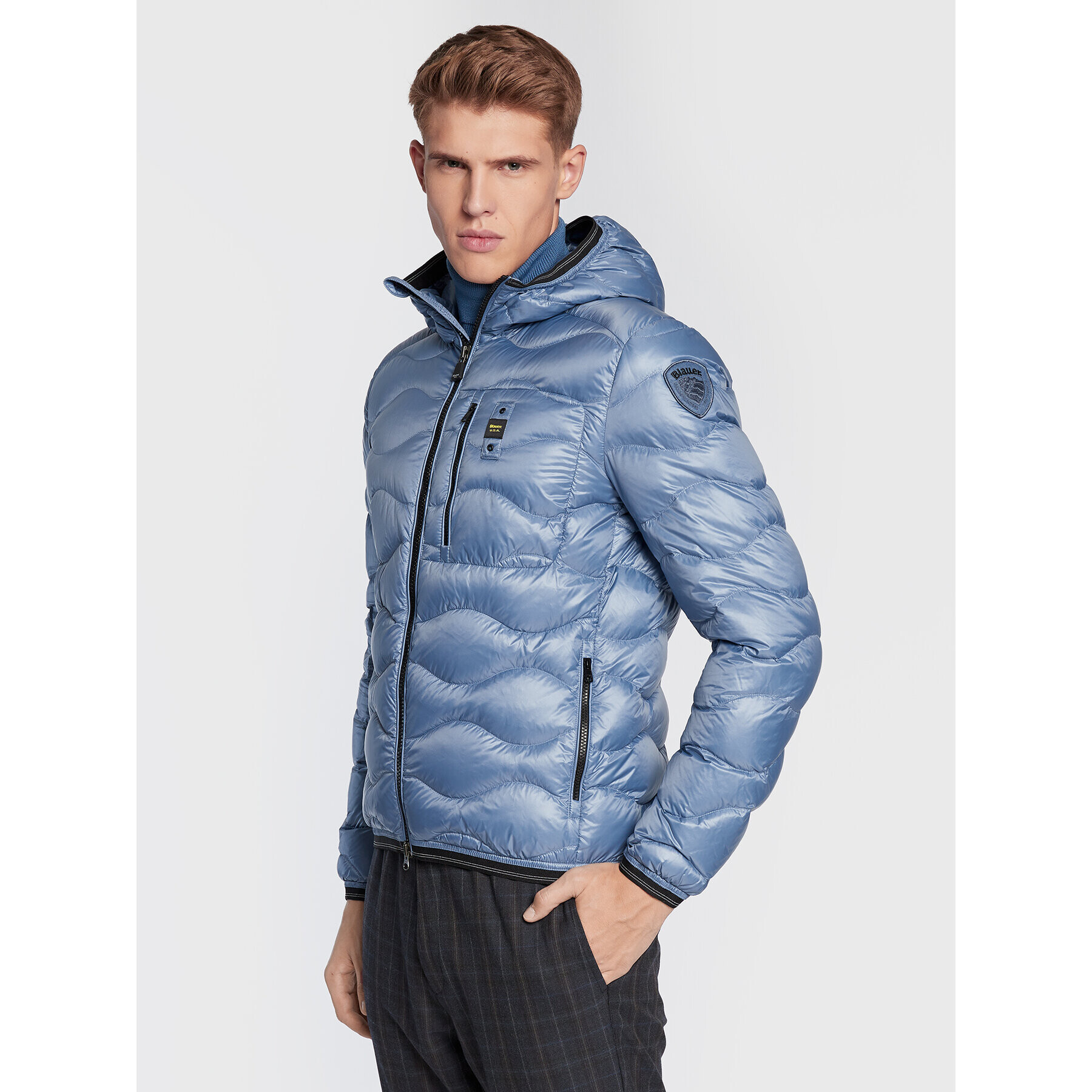 Blauer Pehelykabát Terence BLUC03014 006355 Kék Regular Fit - Pepit.hu