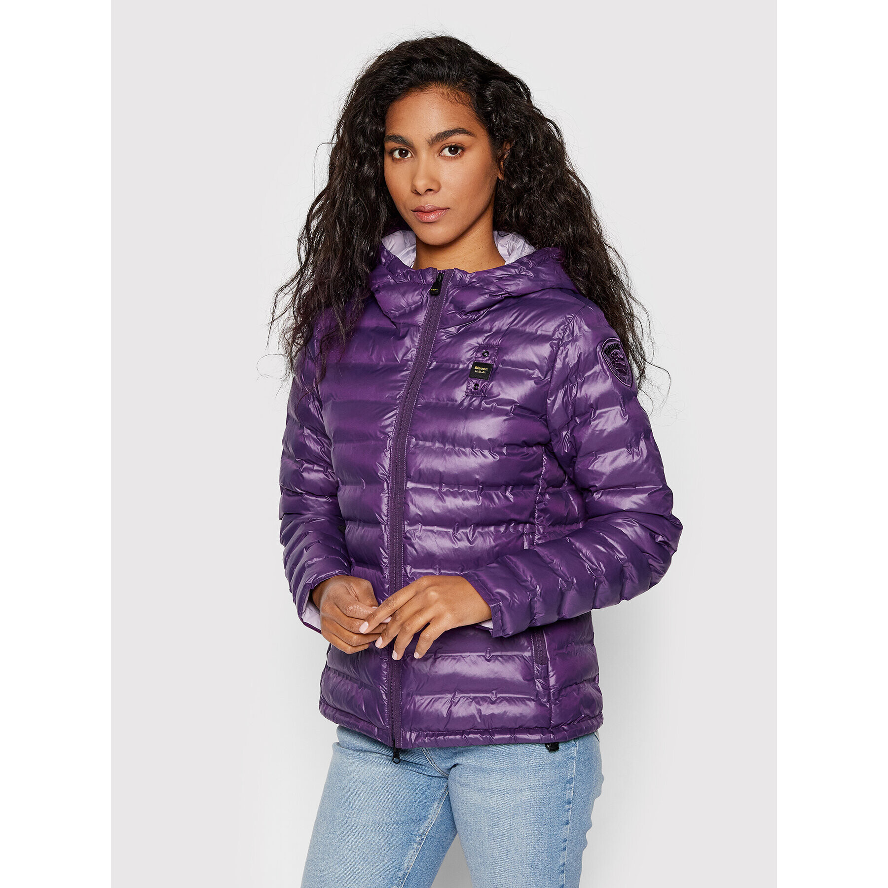 Blauer Pehelykabát Tonya BLDC02013 006100 Lila Regular Fit - Pepit.hu