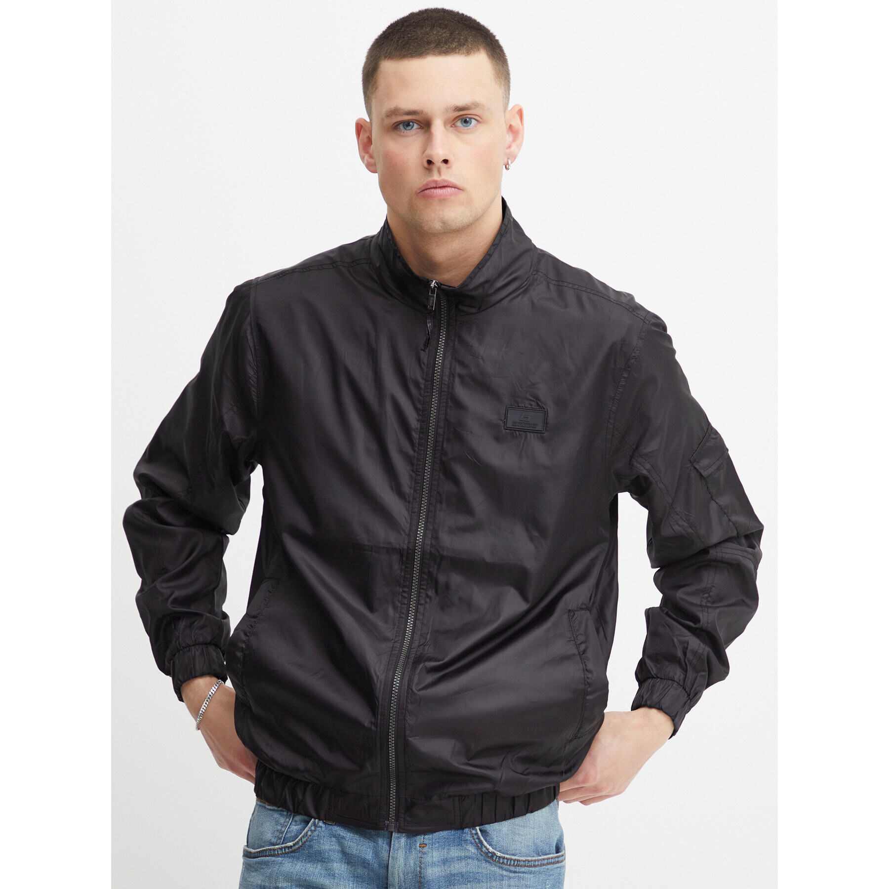 Blend Bomber dzseki 20715270 Fekete Regular Fit - Pepit.hu