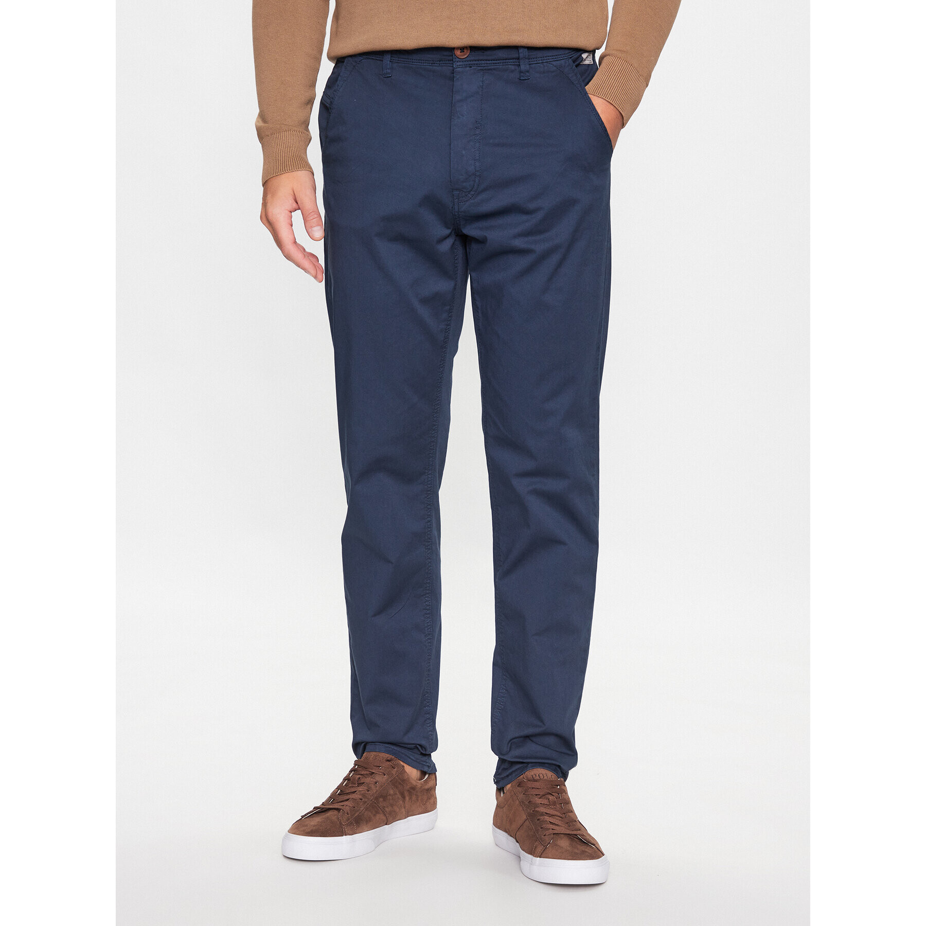 Blend Chinos 20715115 Sötétkék Slim Fit - Pepit.hu