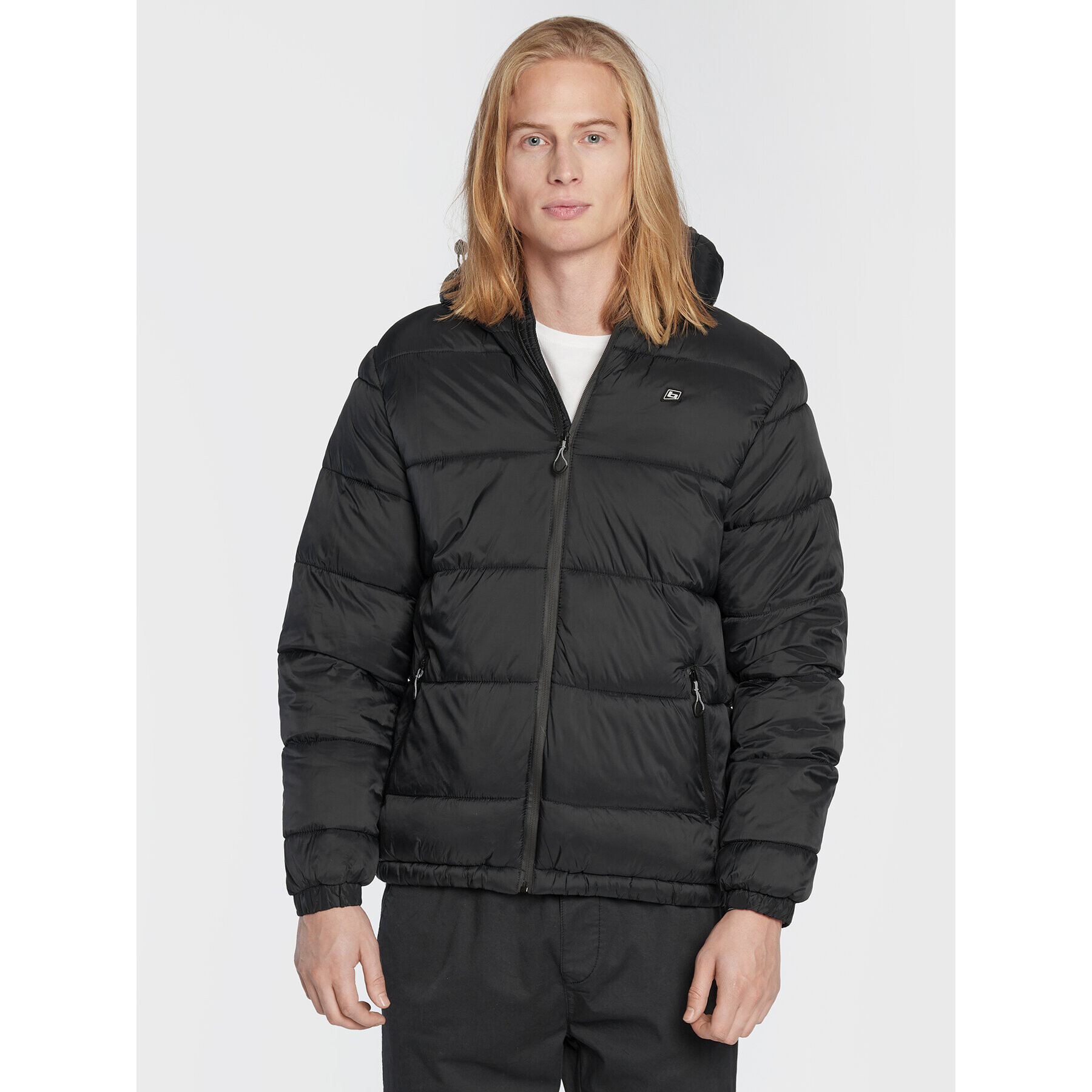 Blend Pehelykabát Outerwear 20714372 Fekete Regular Fit - Pepit.hu