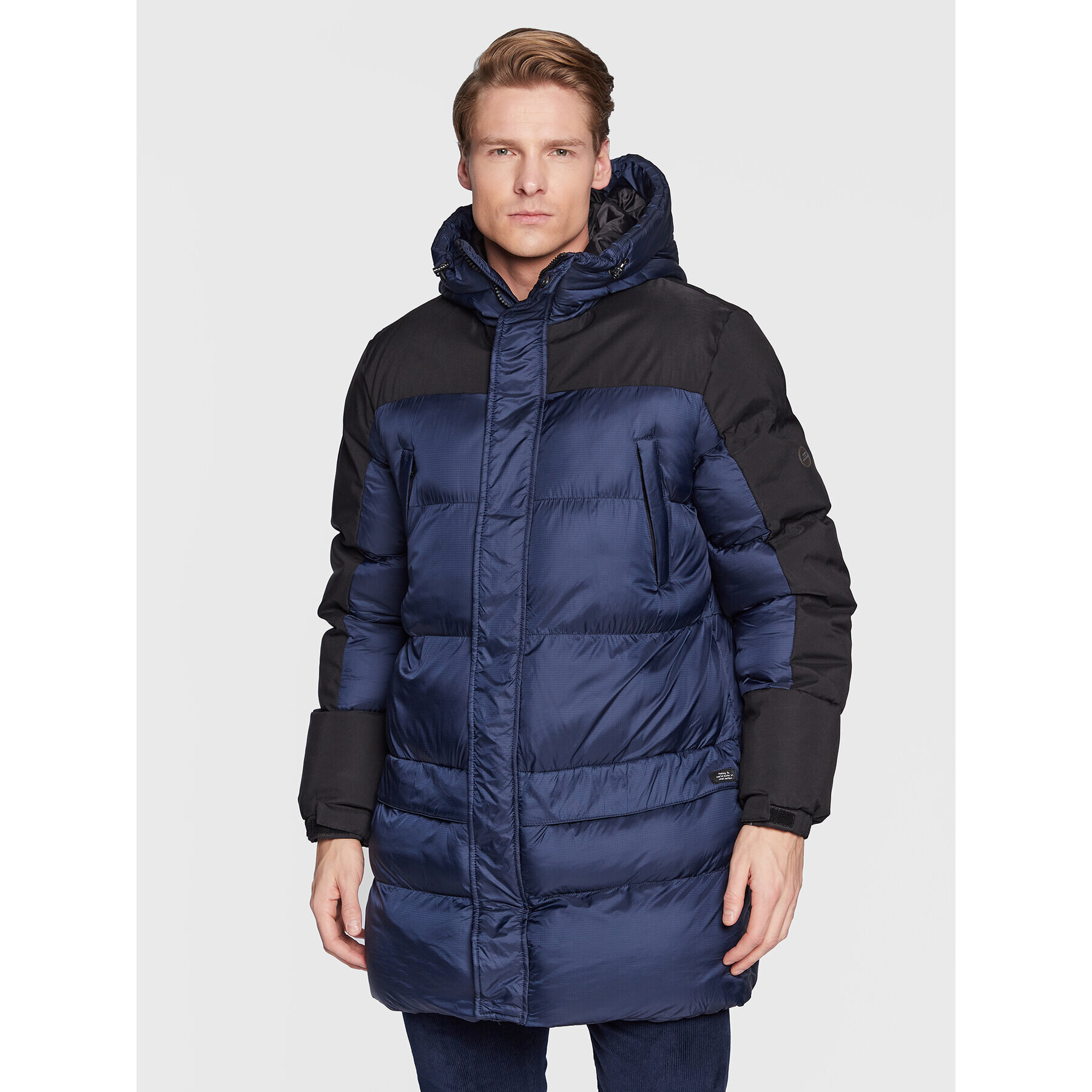 Blend Pehelykabát Outerwear 20714791 Sötétkék Regular Fit - Pepit.hu