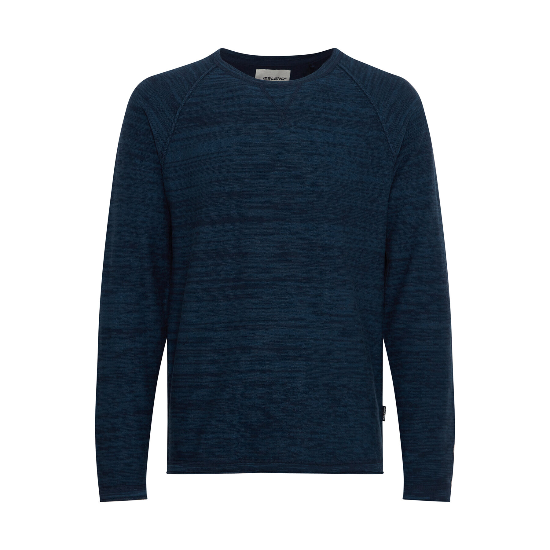 Blend Sweater 20715849 Sötétkék Regular Fit - Pepit.hu