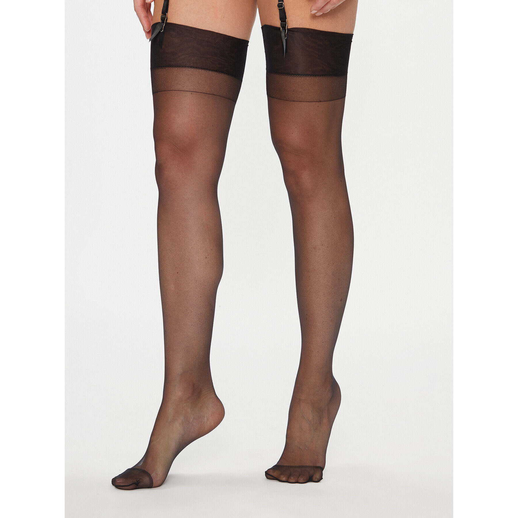 Bluebella Női harisnyák Plain Top Stockings 41459 Fekete - Pepit.hu