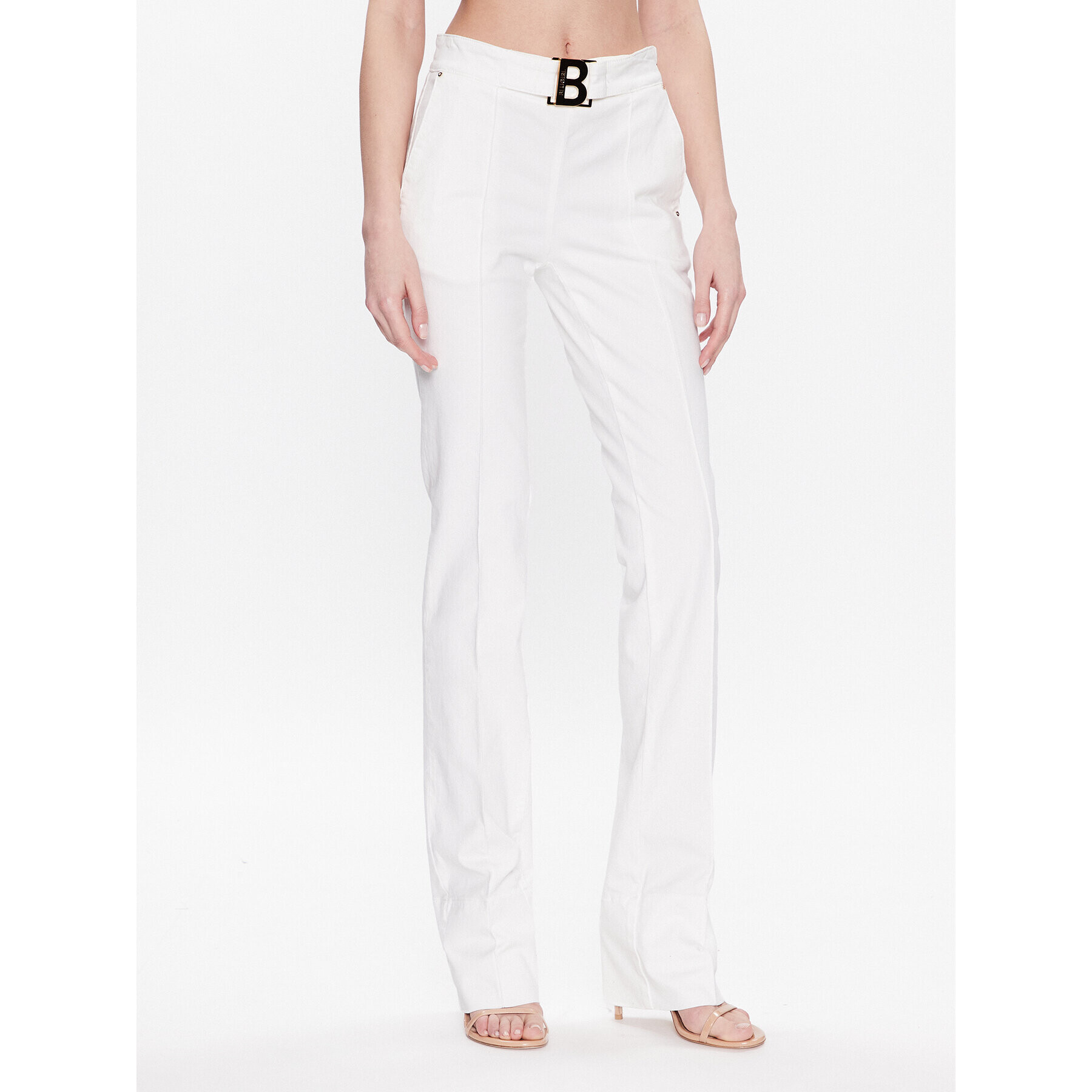 Blugirl Blumarine Farmer RA3142-T3546 Fehér Straight Leg - Pepit.hu