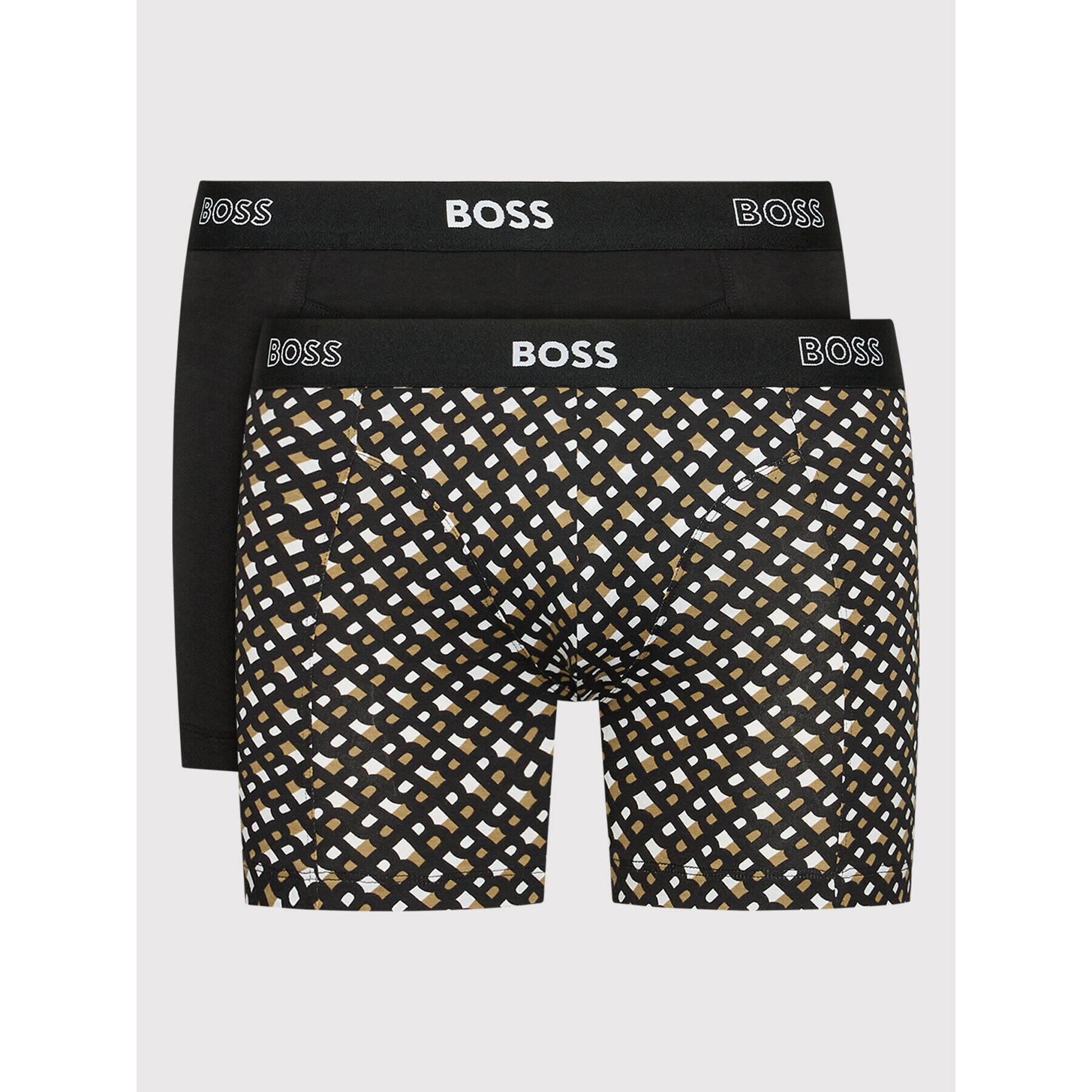 Boss 2 darab boxer 2P Print 50469332 Fekete - Pepit.hu