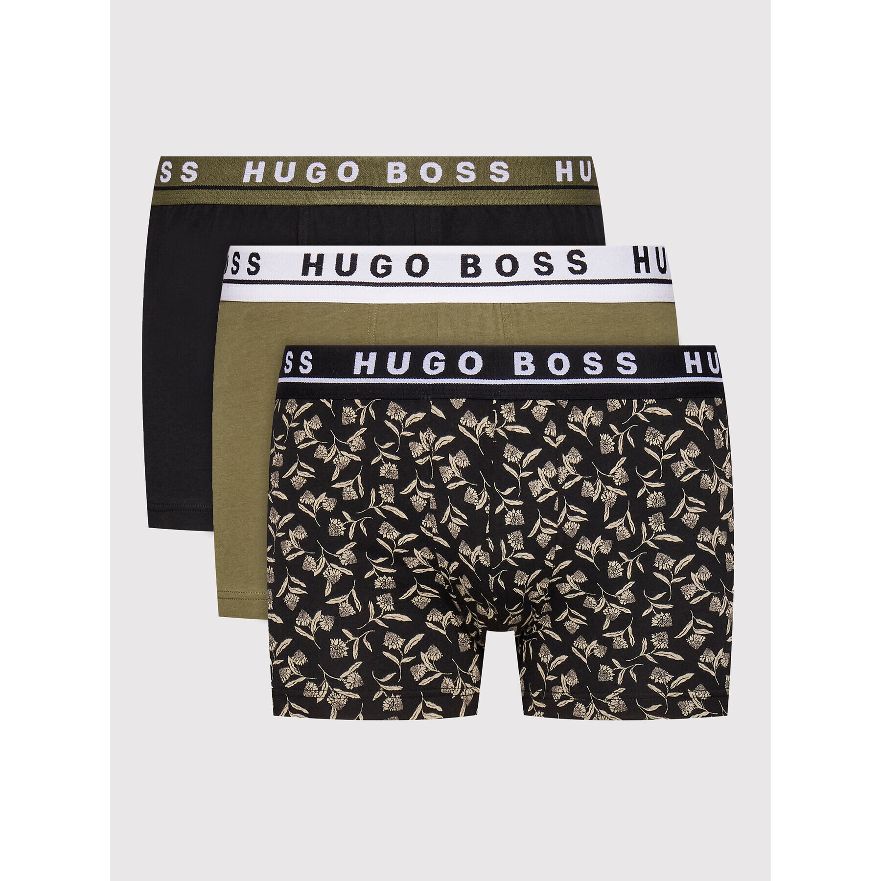 Boss 3 darab boxer One Design 50458545 Zöld - Pepit.hu