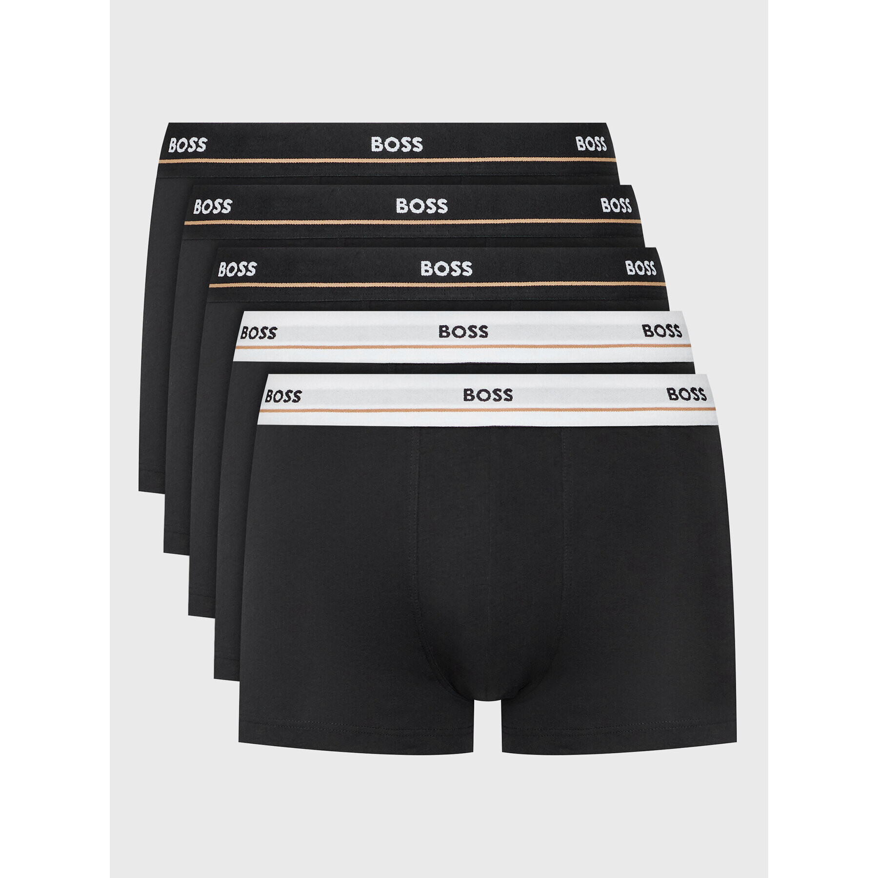 Boss 5 darab boxer Essential 50475275 Fekete - Pepit.hu