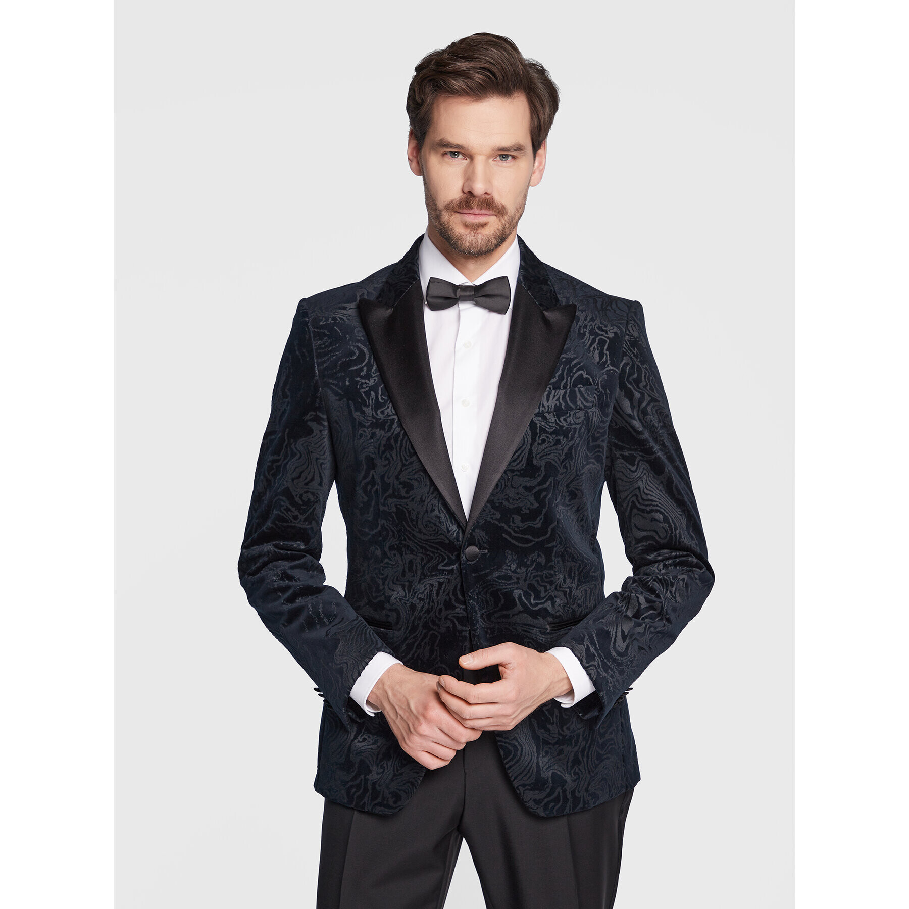 Boss Zakó H-Hutson-Tux-231 50485695 Sötétkék Slim Fit - Pepit.hu