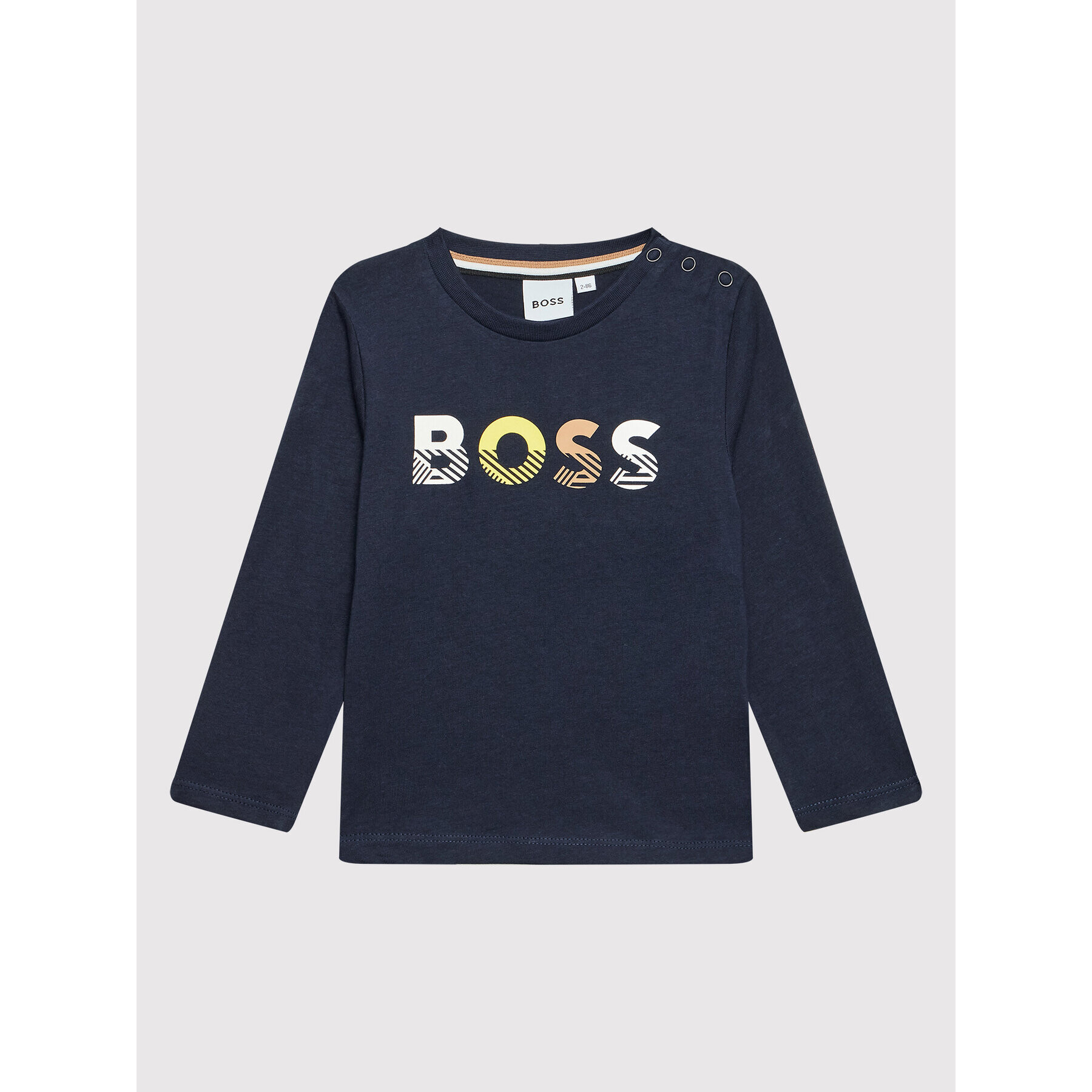 Boss Blúz J05946 S Sötétkék Regular Fit - Pepit.hu