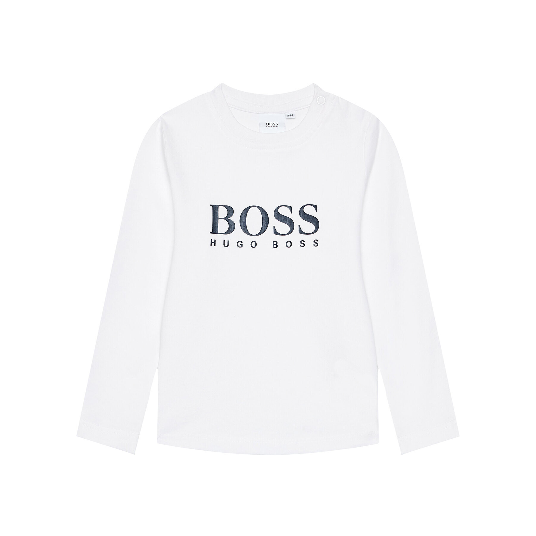 Boss Blúz J05P10 S Fehér Regular Fit - Pepit.hu